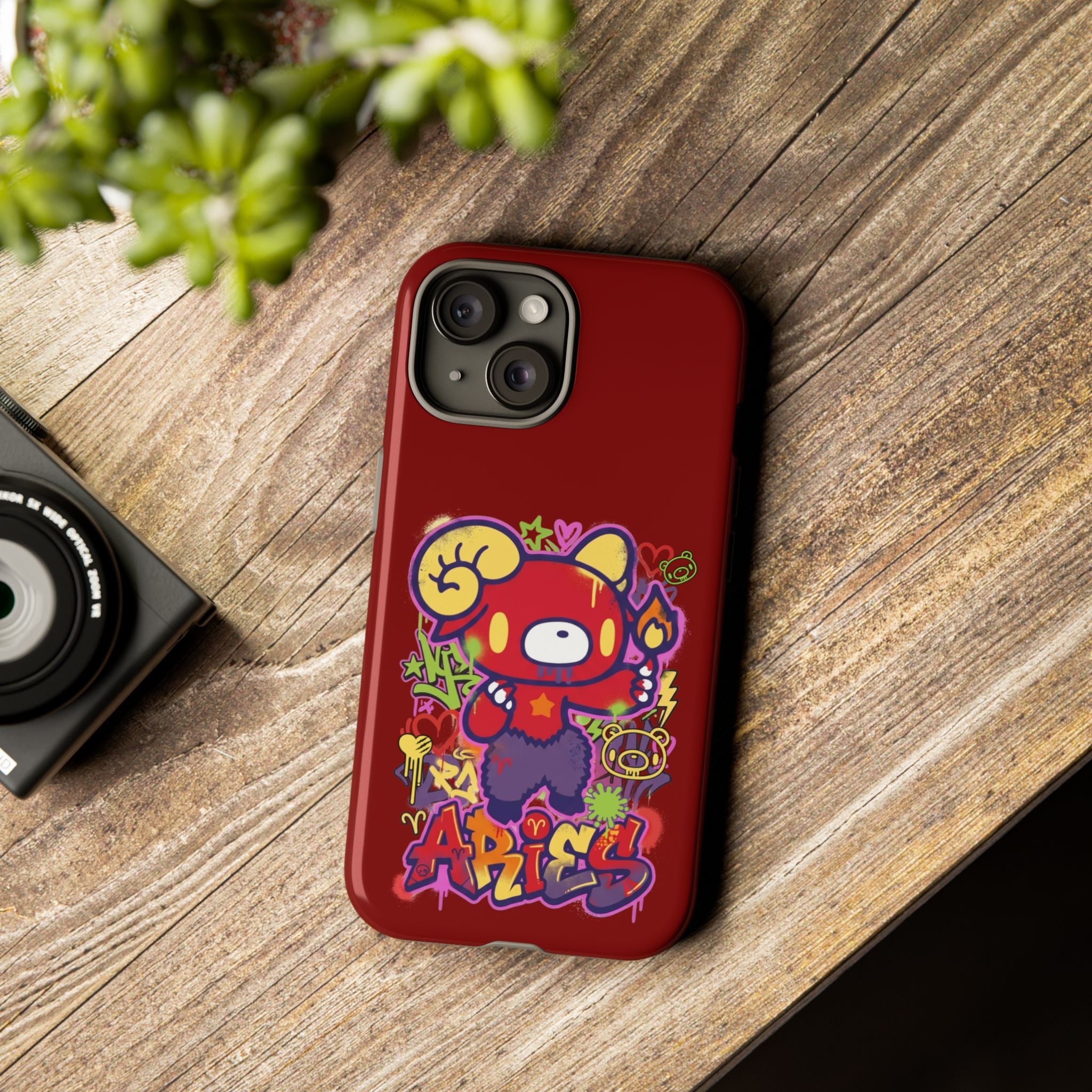 Zodiac Aries  Gloomy Bear Phone Case