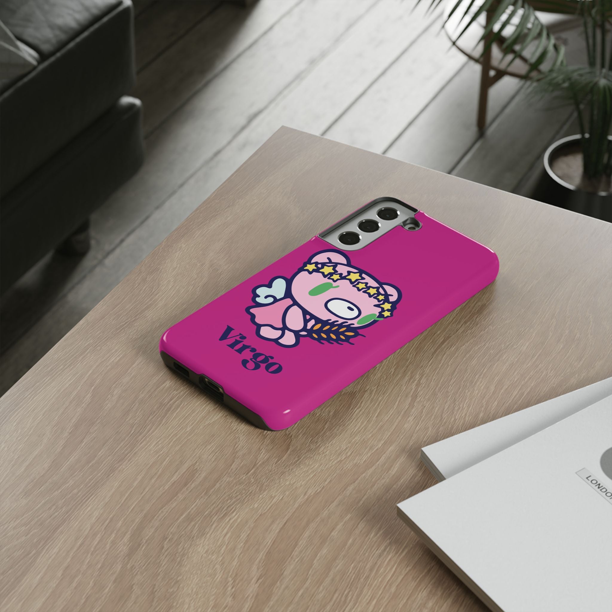 Zodiac Virgo gloomy bear Phone Case