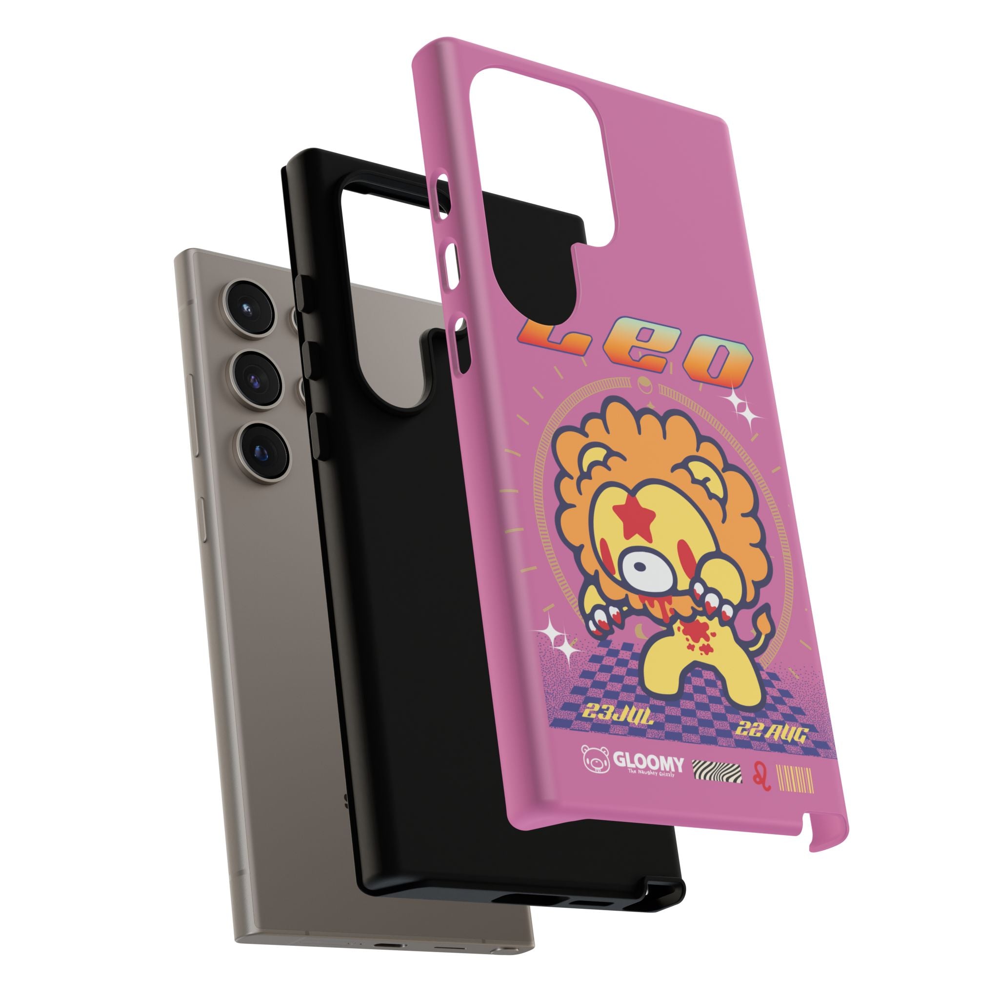 Zodiac Leo gloomy bear Phone Case