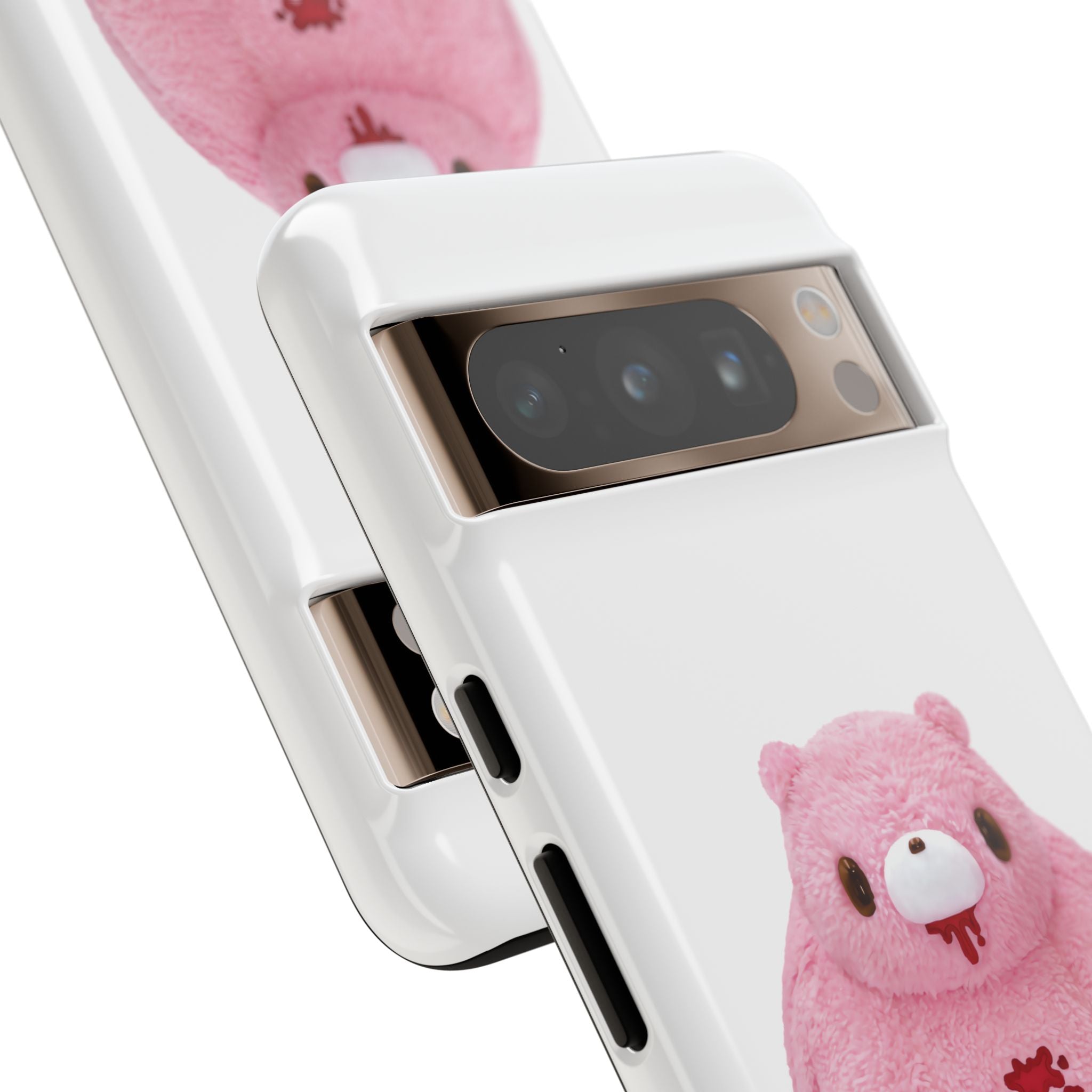 Chubby Gloomy Plush Tough Phone Case