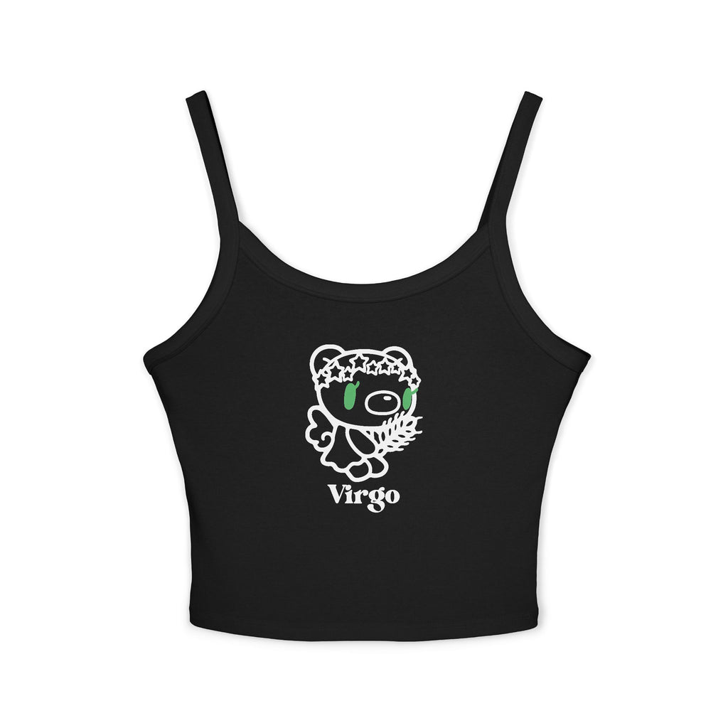 Virgo Zodiac Gloomy Bear Spaghetti Strap Tank Top