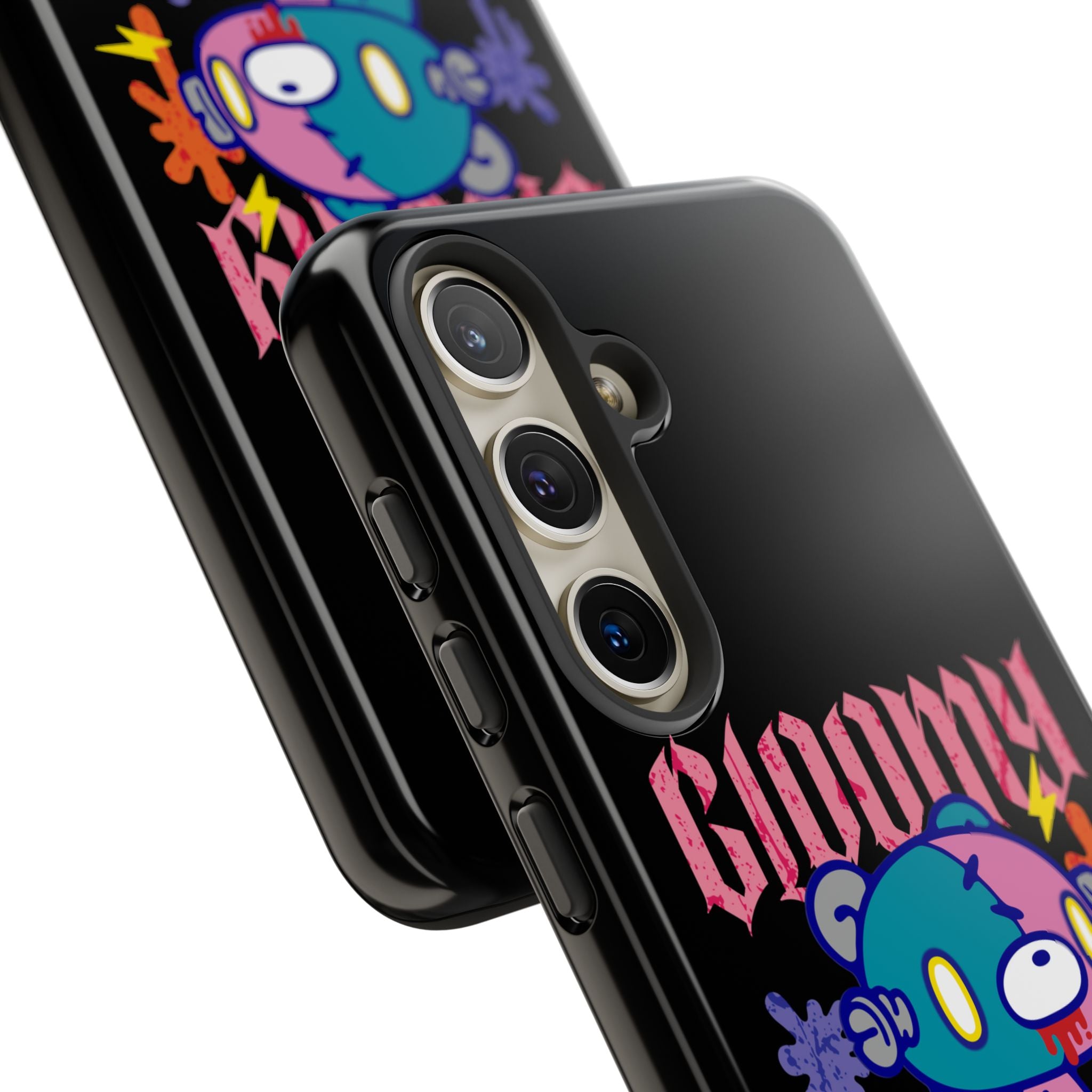 gloomy bear Halloween patchwork Phone Case