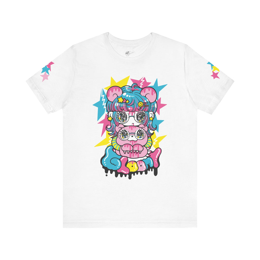 YURIE SEKIYA X GLOOMY BEAR🌟 STARRY GAL 2024 Unisex Short Sleeve Tee