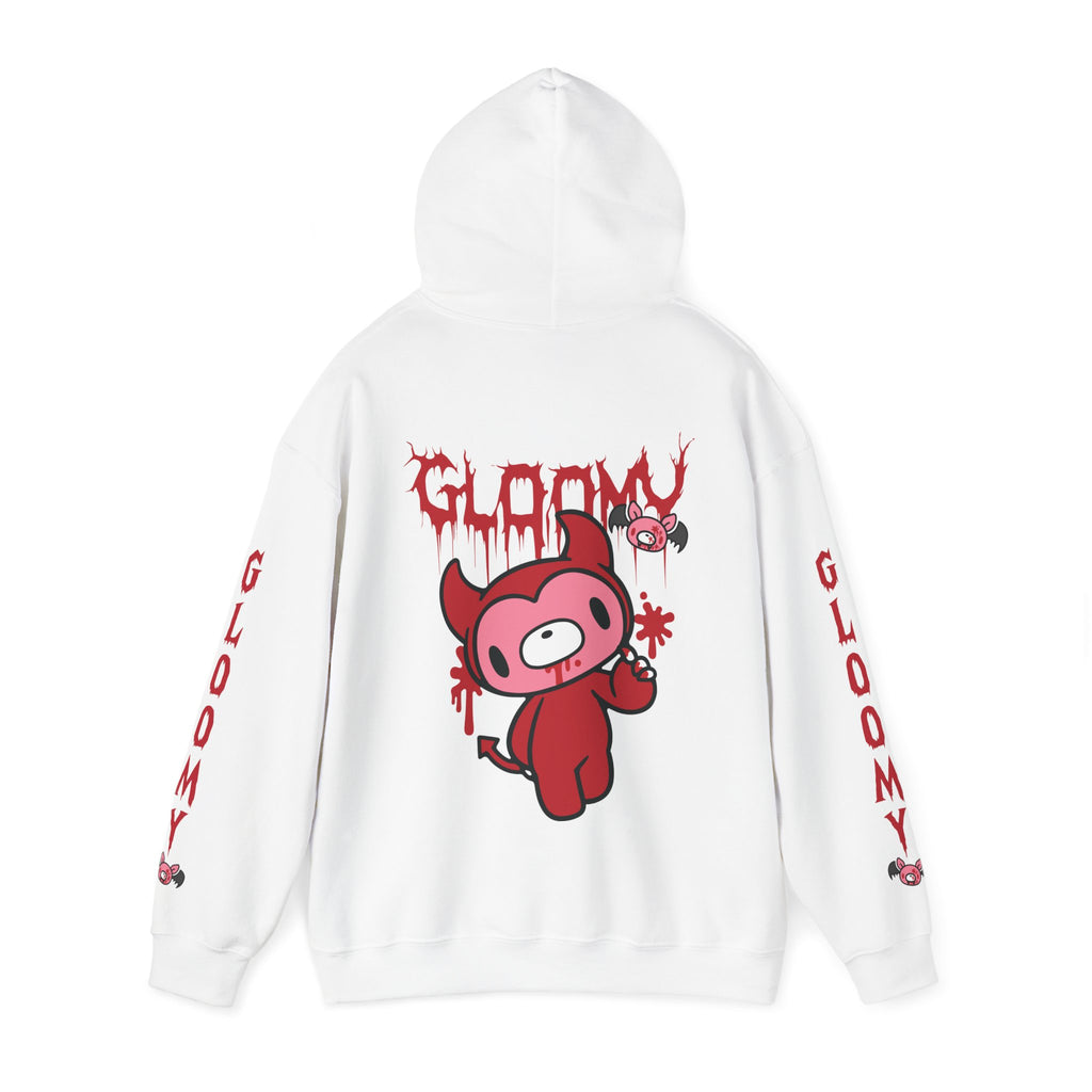 Gloomy Bear Halloween Devil Hoodie - 2024