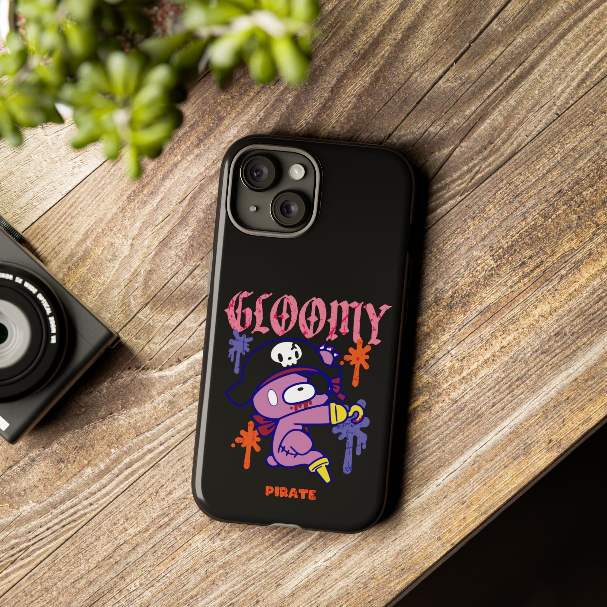 gloomy bear Halloween pirate Phone Case