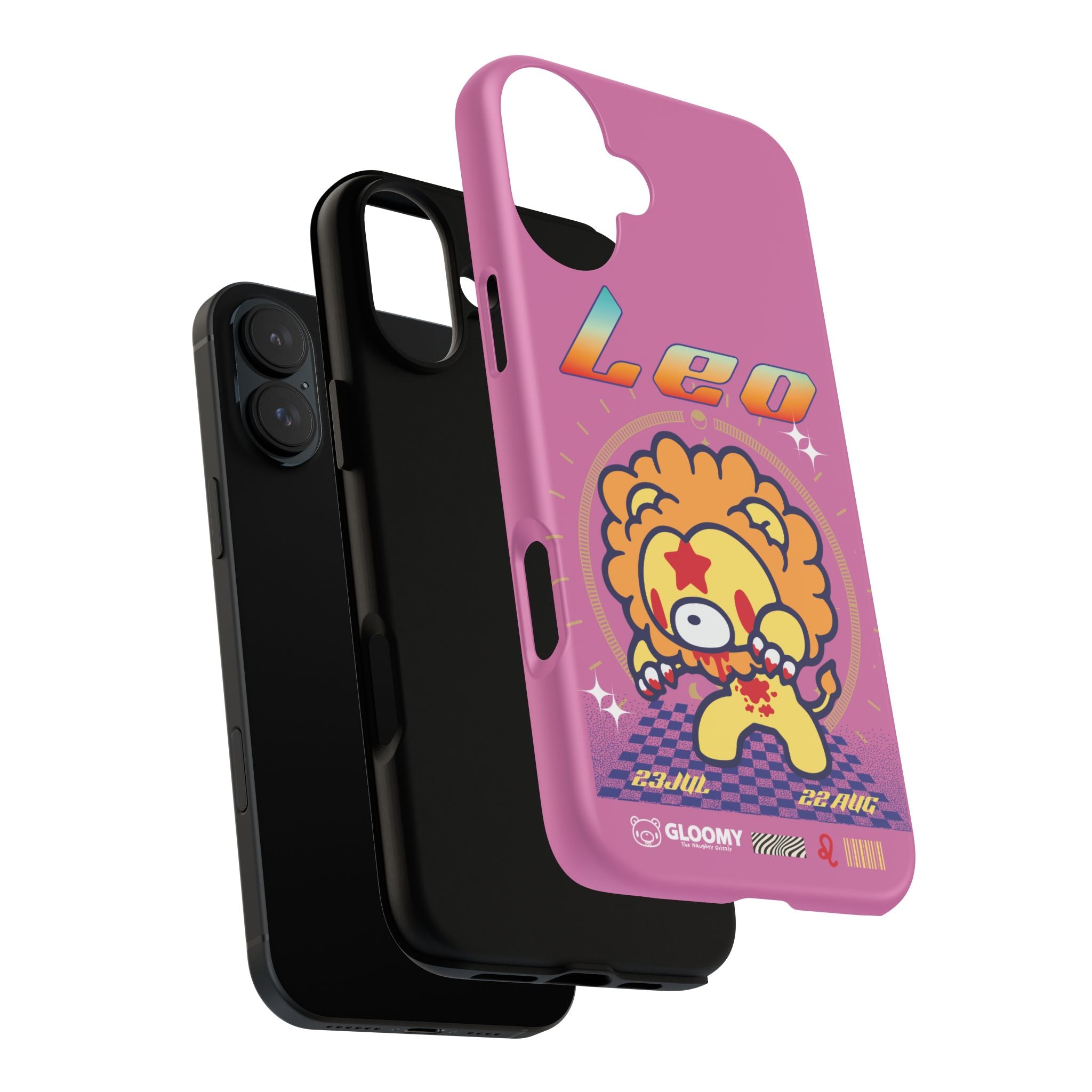 Zodiac Leo gloomy bear Phone Case