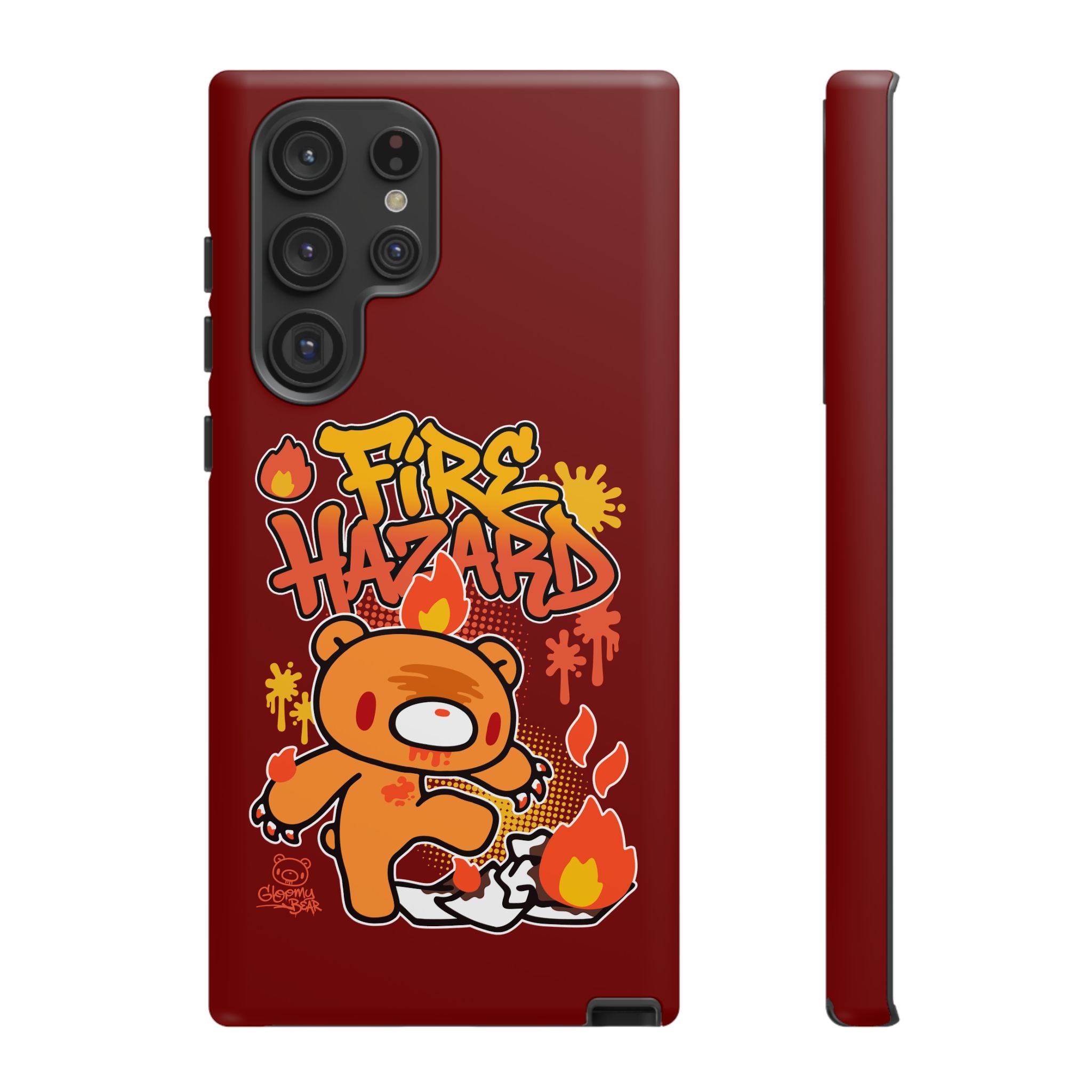 Gloomy Fire trash Phone Case