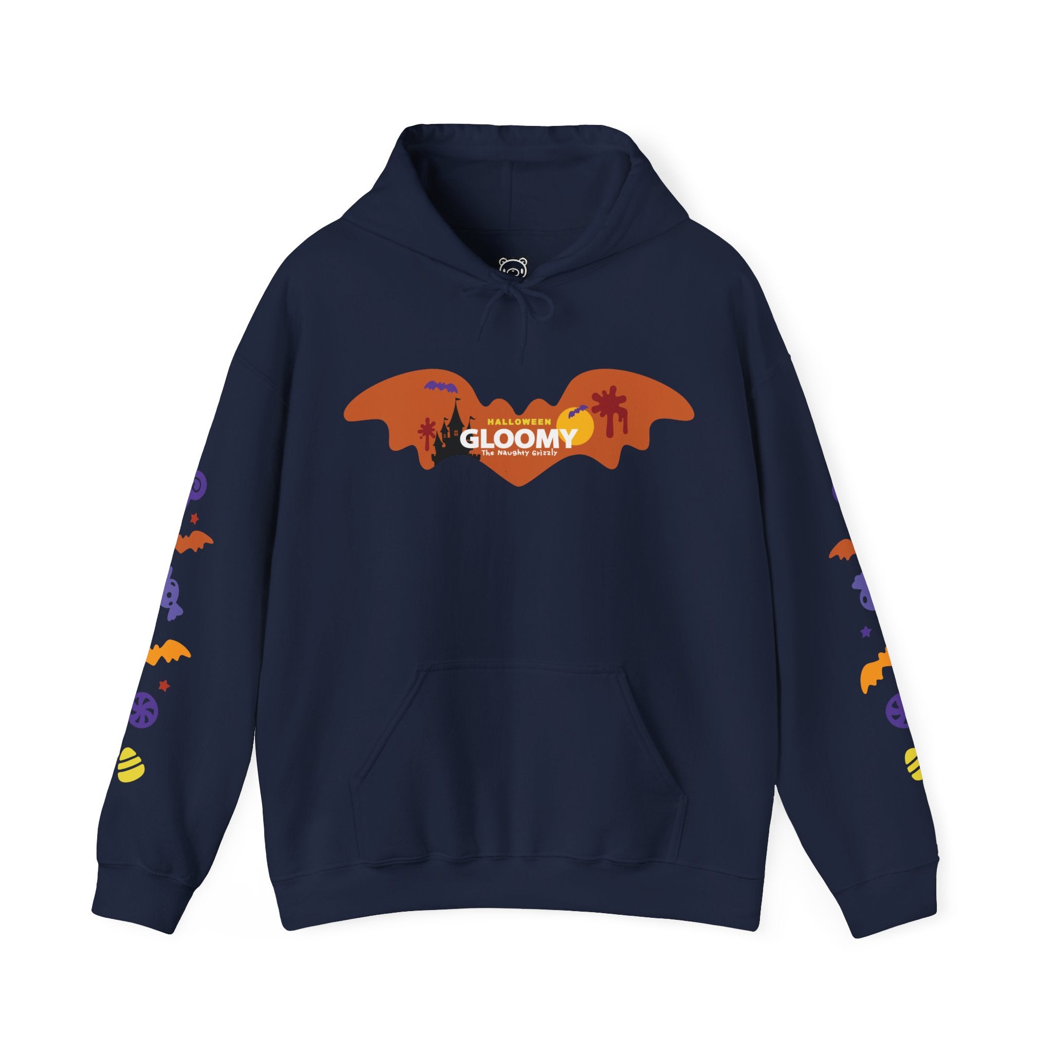 Halloween jack O lantern Gloomy bear Hoodie