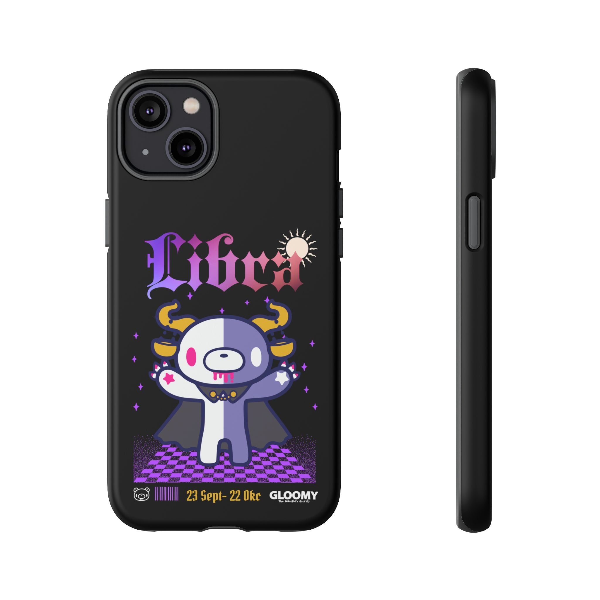 gloomy bear libra zodiac Phone Case