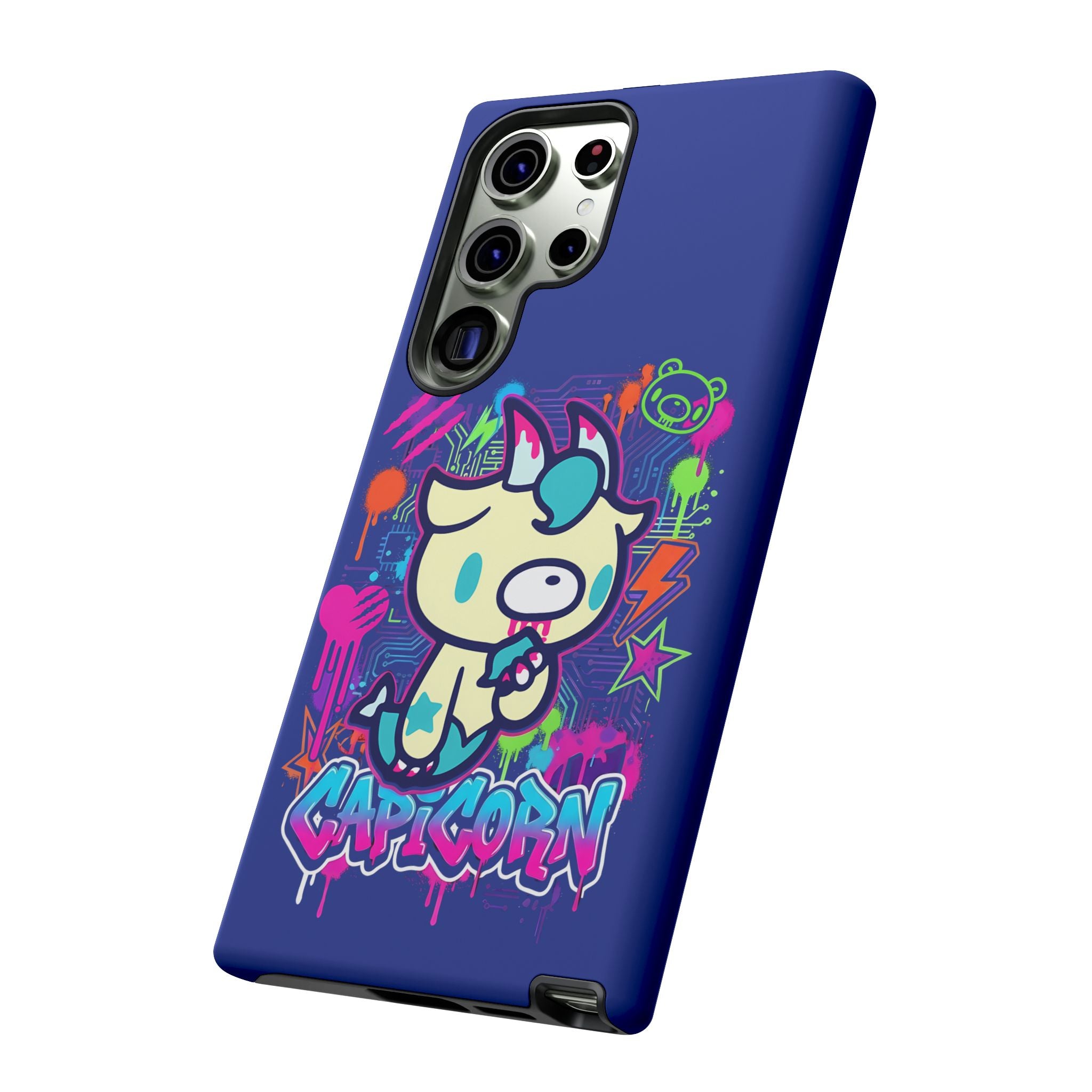 Zodiac Capricorn Gloomy Bear Phone Case