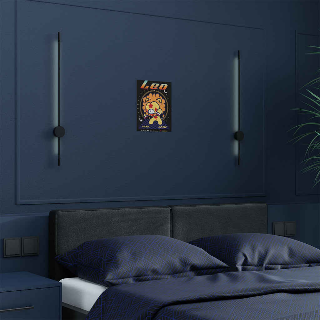 Leo Zodiac Satin Posters (300gsm)