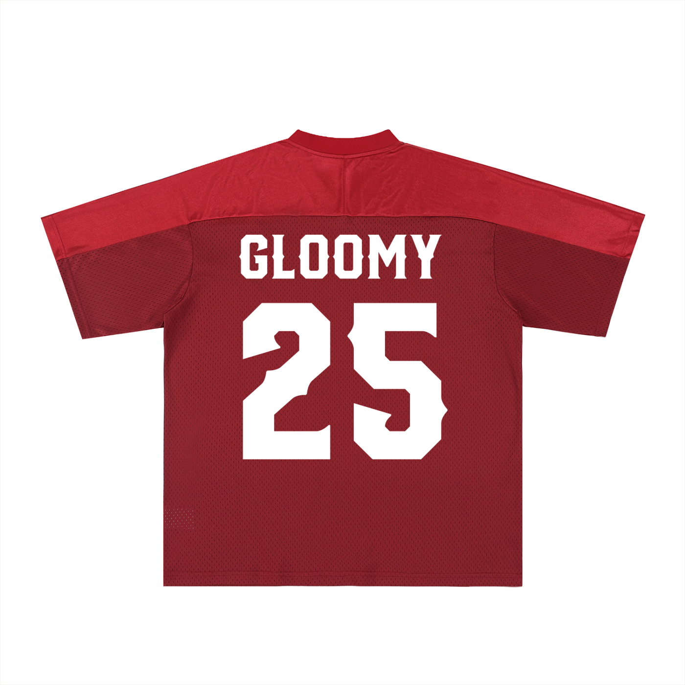 Gloomy Bear 25 Oversized Mesh V-Neck Soccer Jersey
