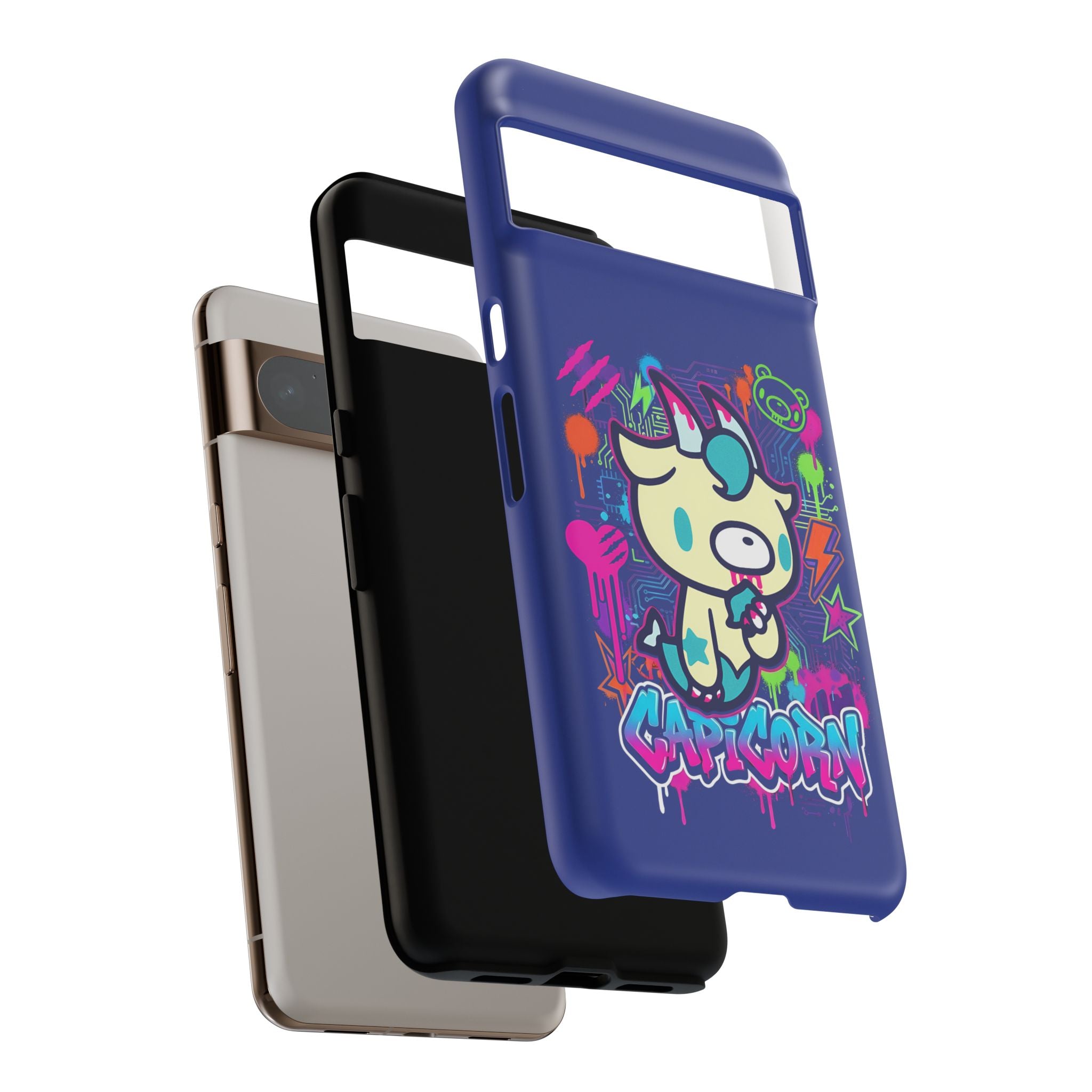 Zodiac Capricorn Gloomy Bear Phone Case