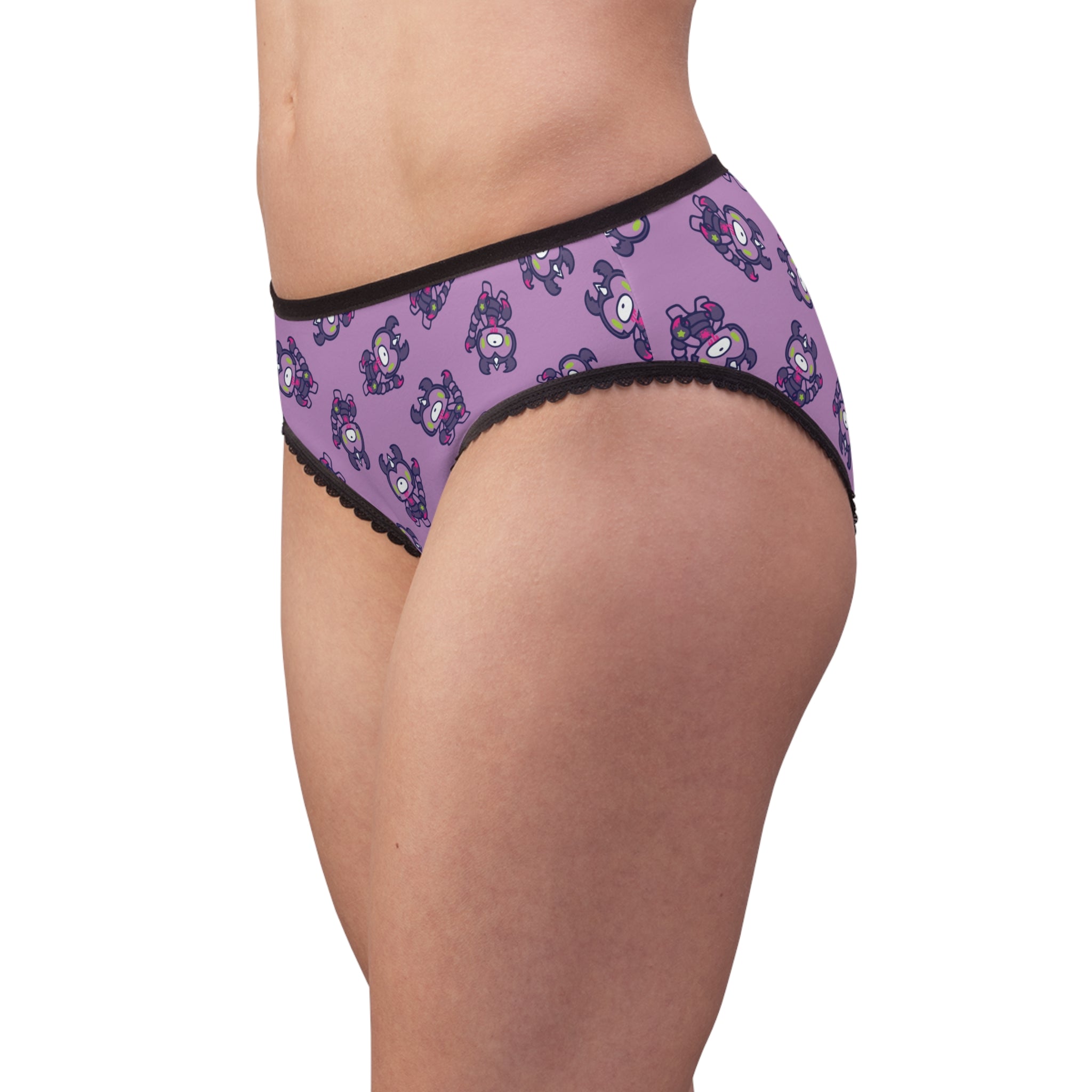 Gloomy Scorpio Women's Briefs (AOP)