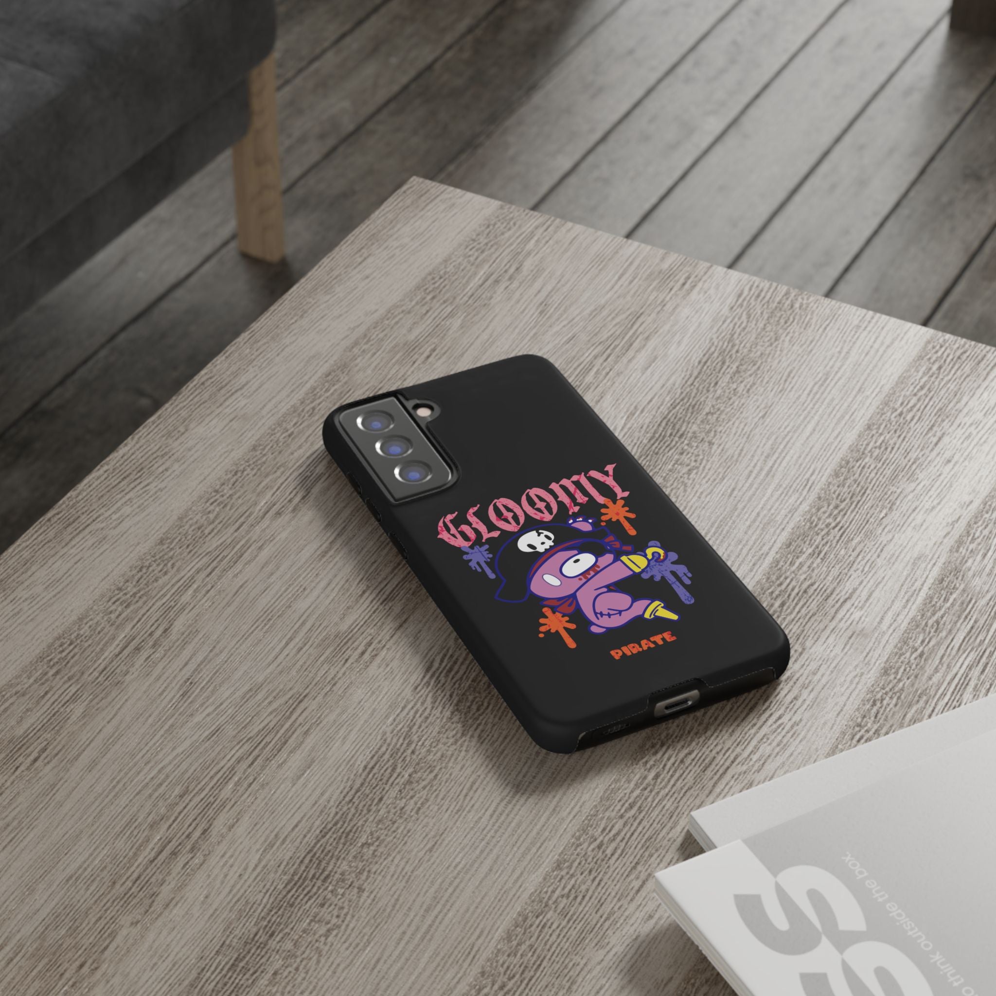 gloomy bear Halloween pirate Phone Case