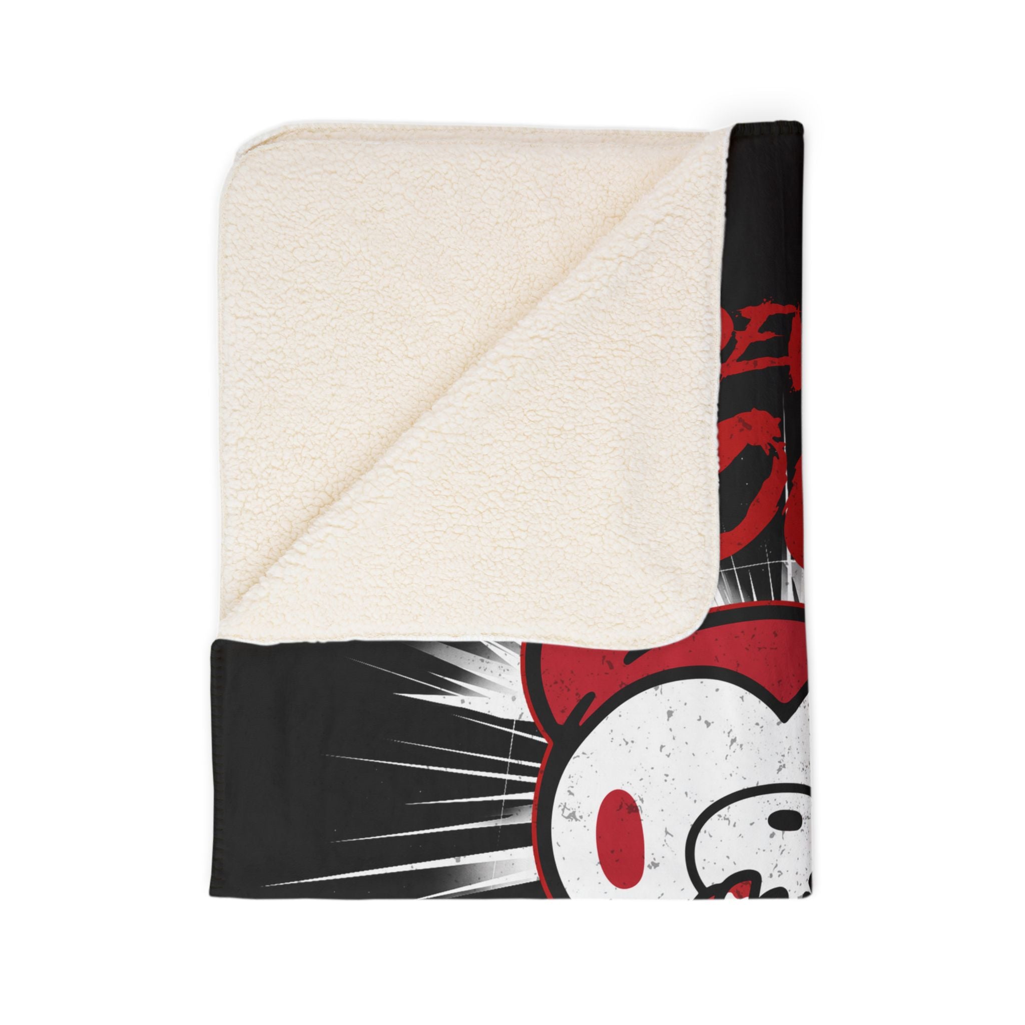 Devil Gloomy Bear halloween Fleece Sherpa Blanket