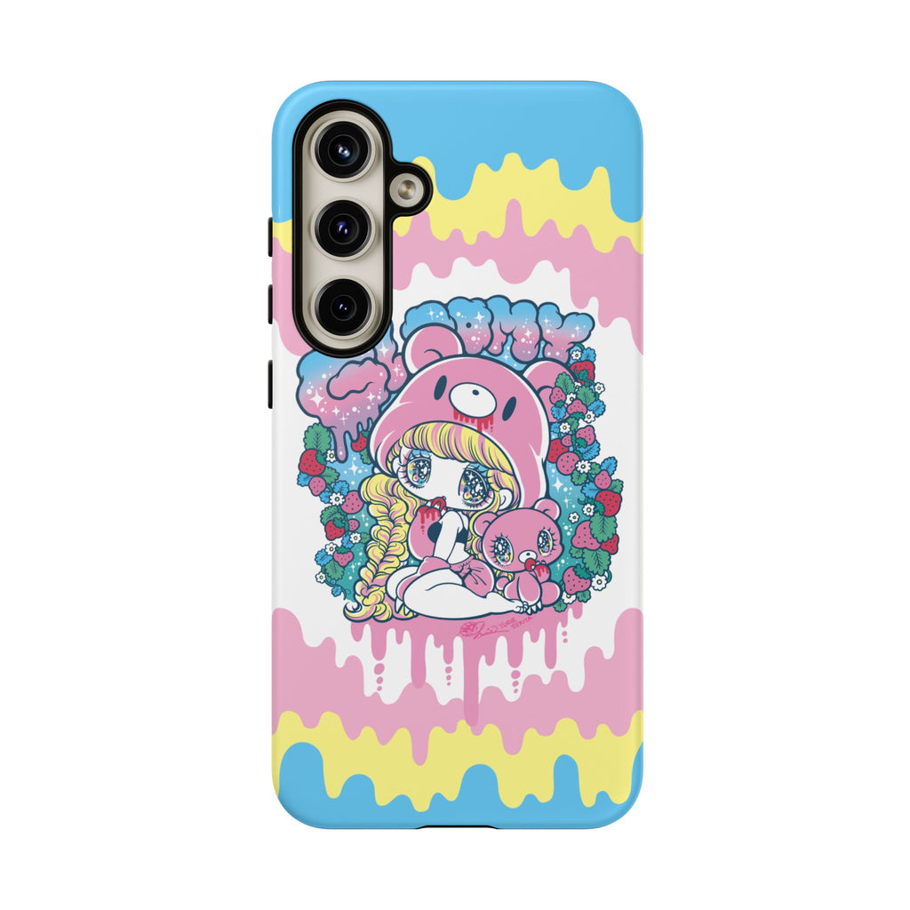 YURIE SEKIYA x GLOOMY BEAR ⭐️ GLOOMY-GIRL STRAWBERRY PHONE CASE