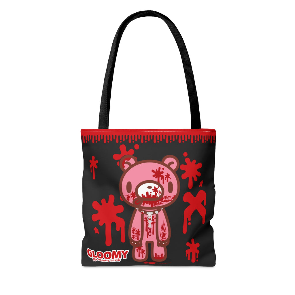 Bloody Gloomy Bear Canvas Tote Bag