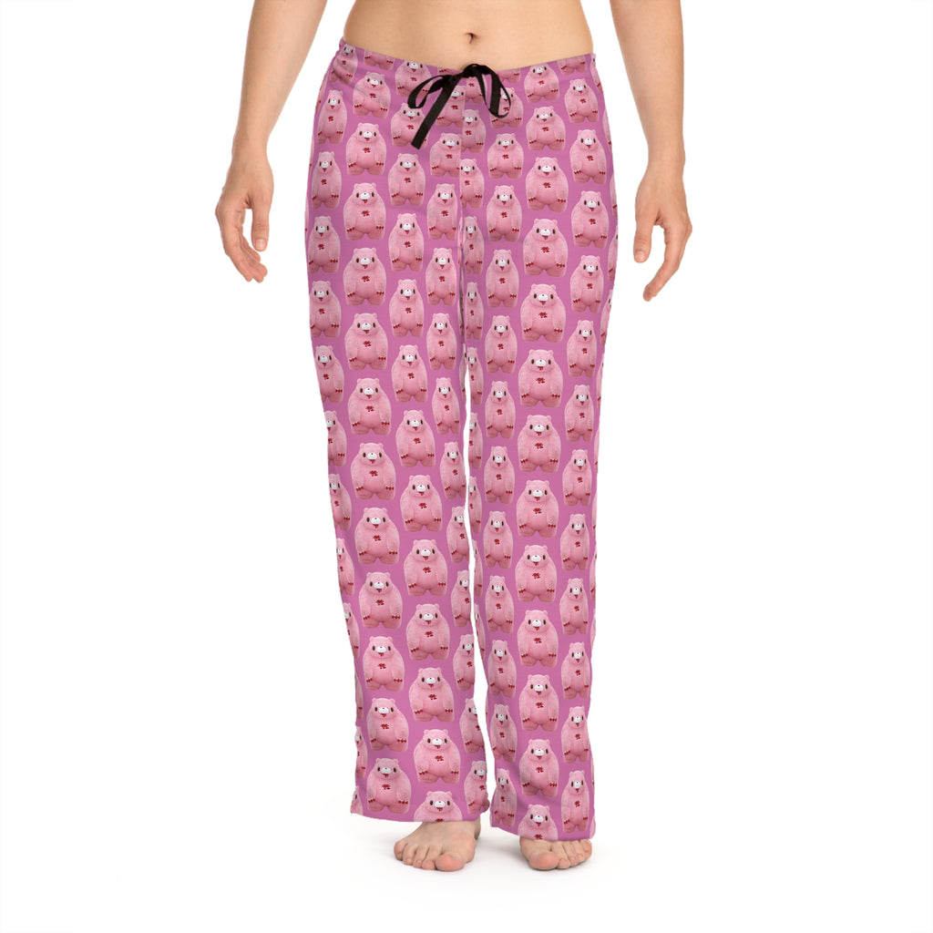 Chubby Gloomy Women's Pajama Pants (AOP)