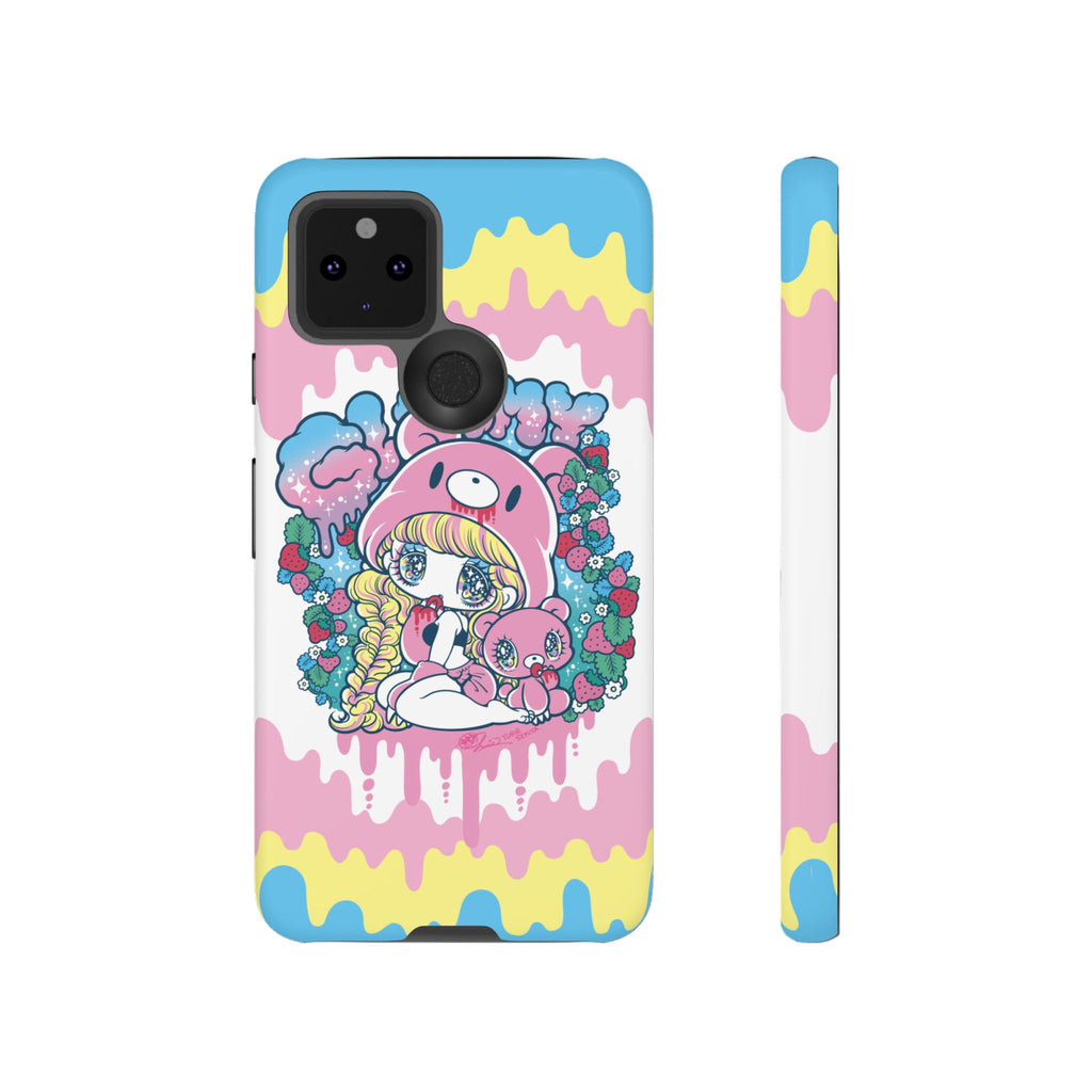 YURIE SEKIYA x GLOOMY BEAR ⭐️ GLOOMY-GIRL STRAWBERRY PHONE CASE