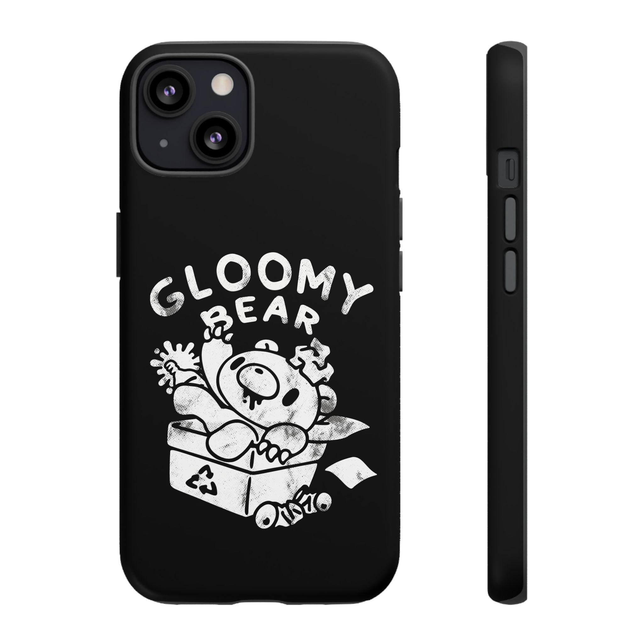Gloomy trash garbage Phone Case