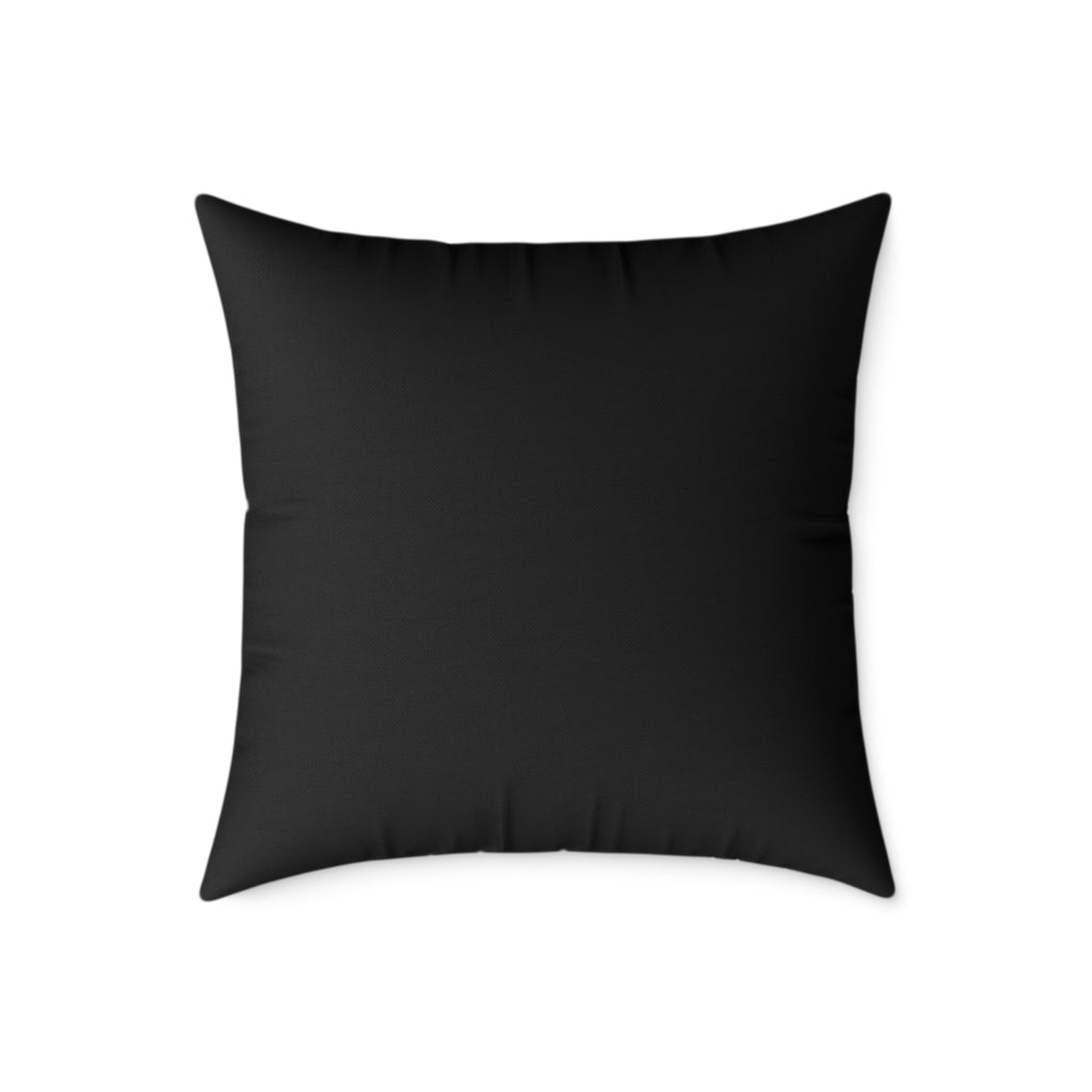 Gloomy Gemini Zodiac Square Poly Canvas Pillow