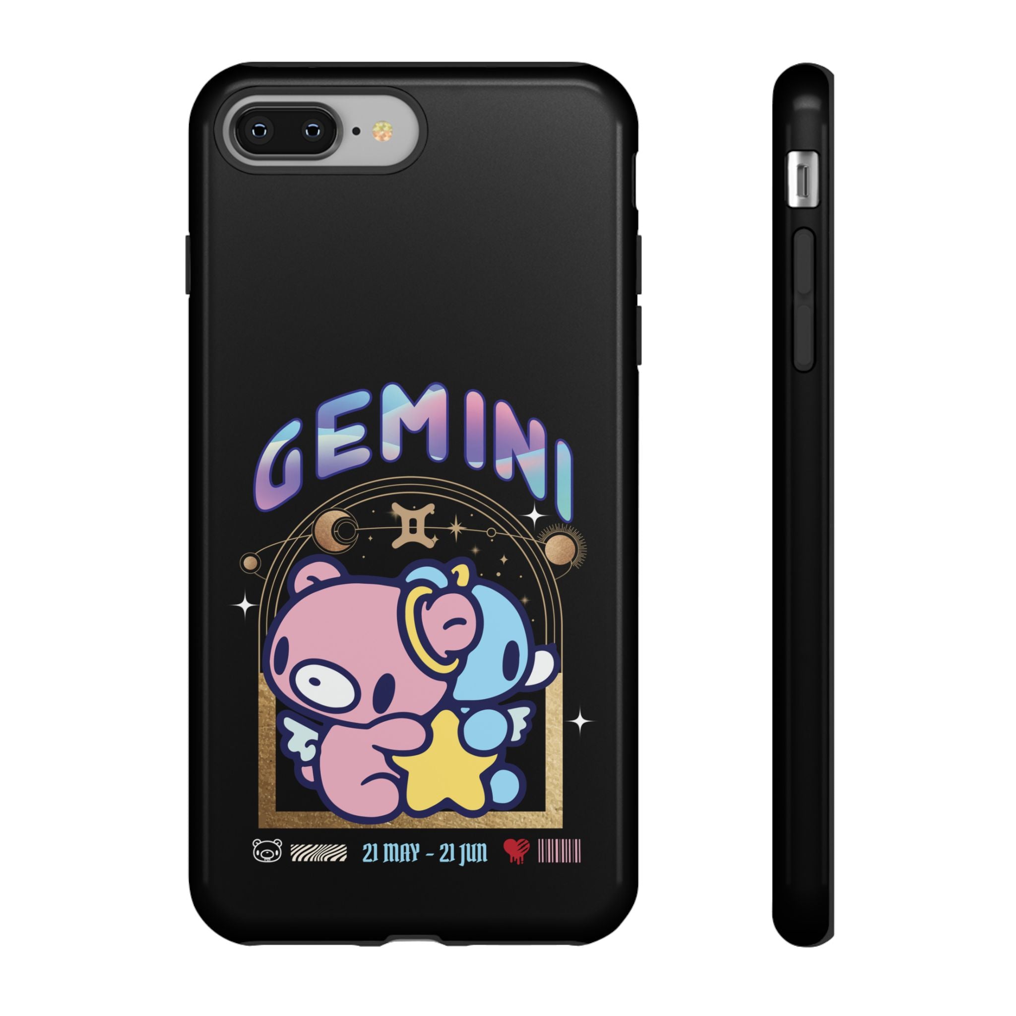 Gloomy gemini Phone Case
