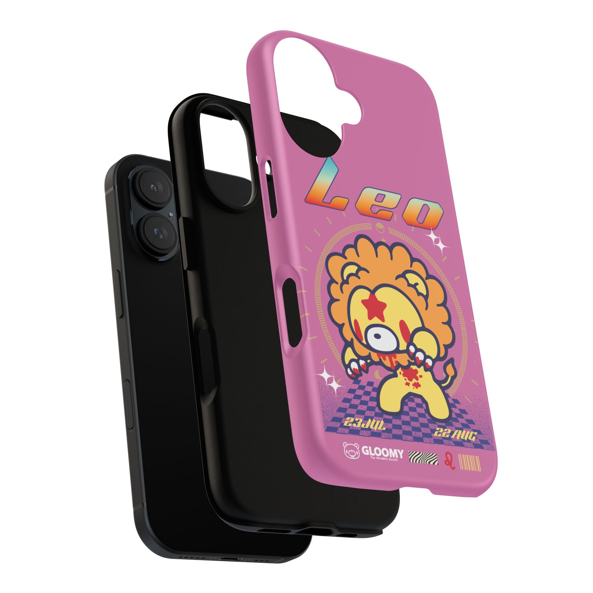 Zodiac Leo gloomy bear Phone Case