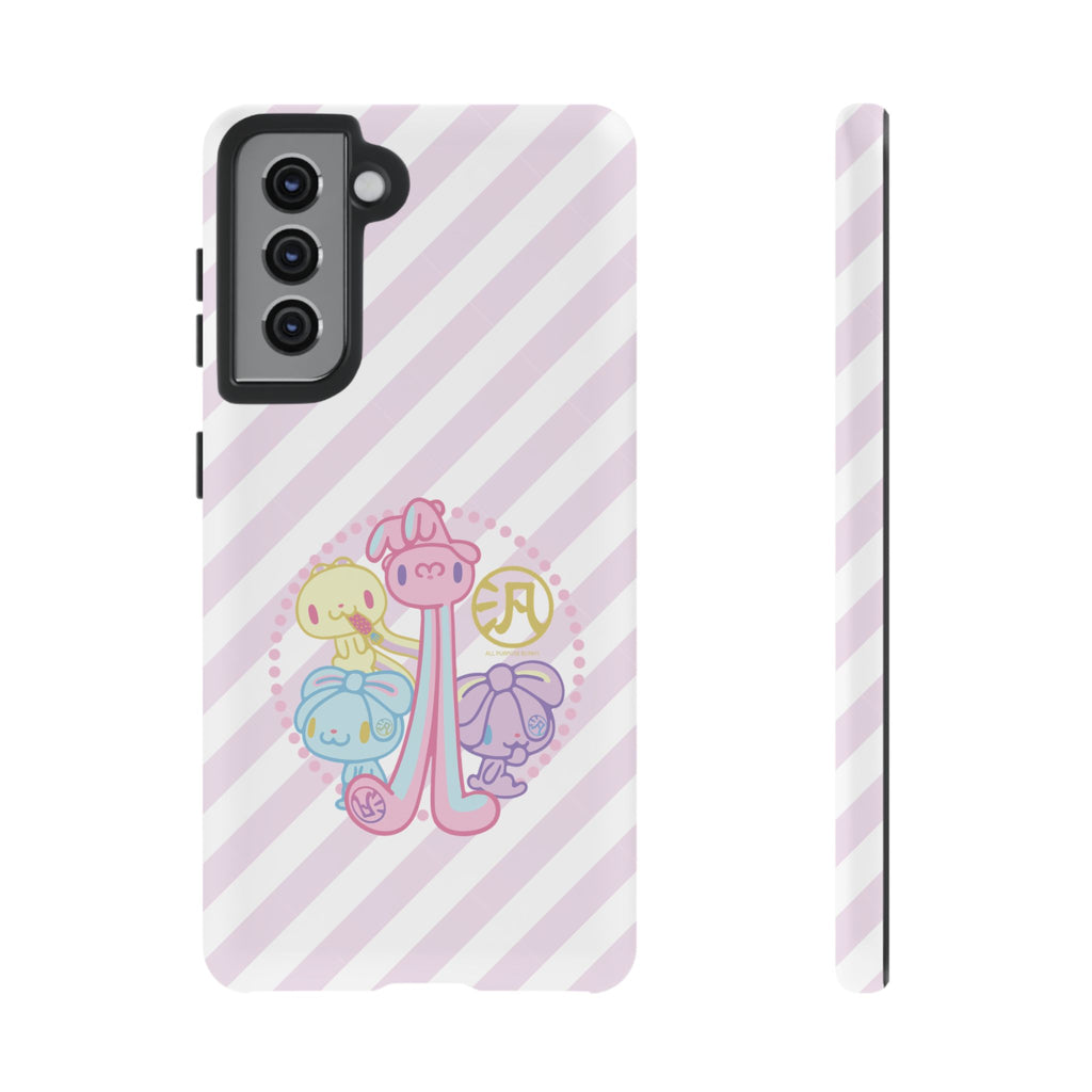 Group Pastel All Purpose Bunny - Phone Case