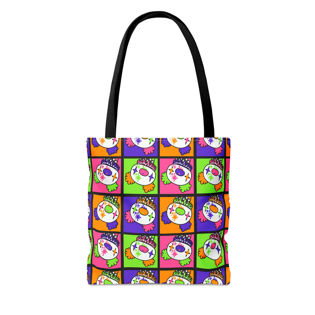 Gloomy Clown Multicolor Tote Bag