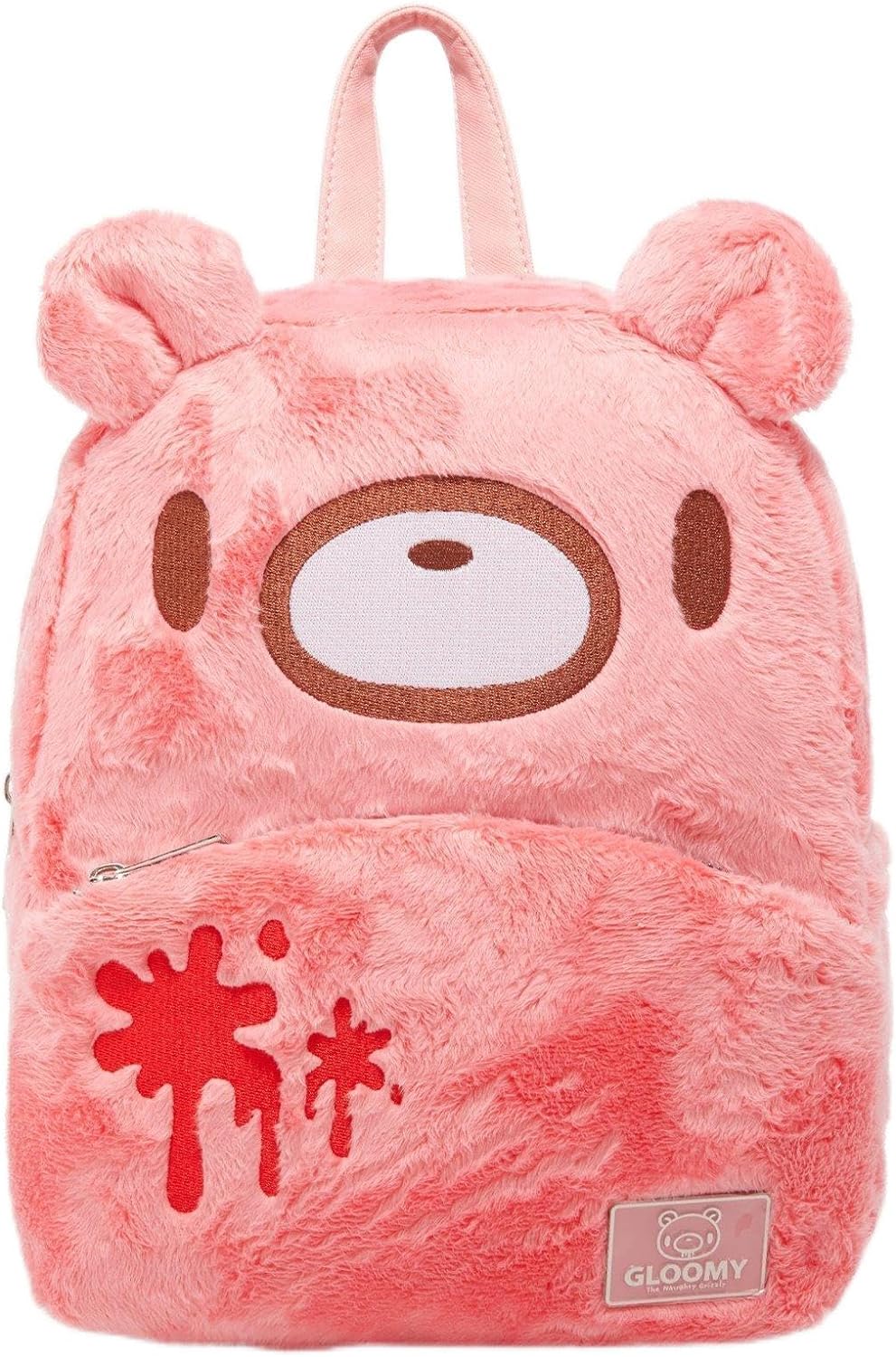 Gloomy Bear Plush Backpack [PINK]