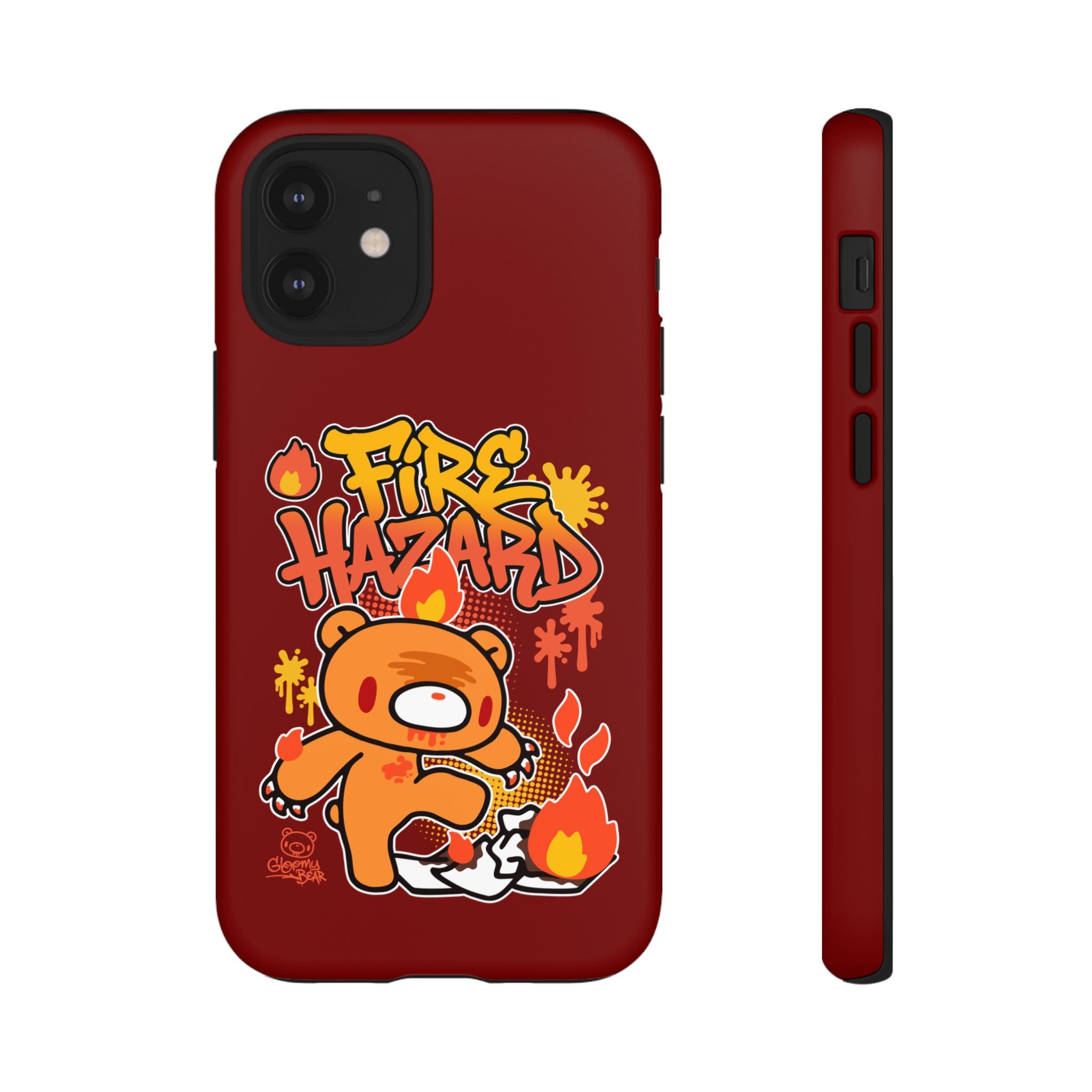 Gloomy Fire trash Phone Case