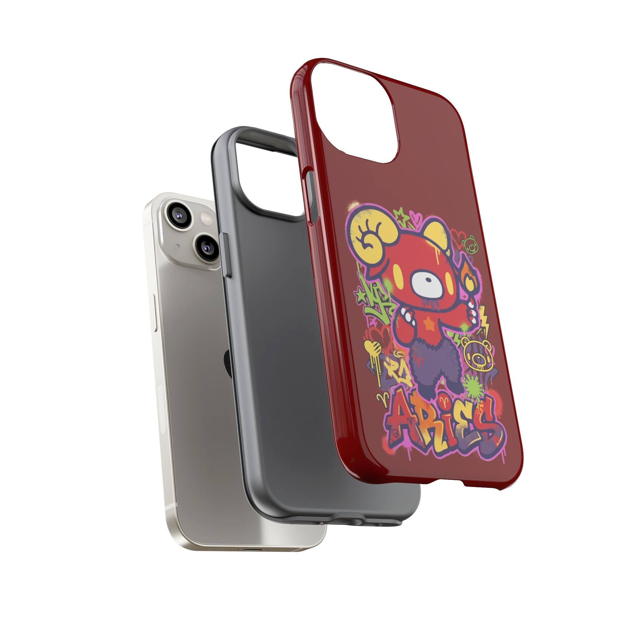 Zodiac Aries  Gloomy Bear Phone Case