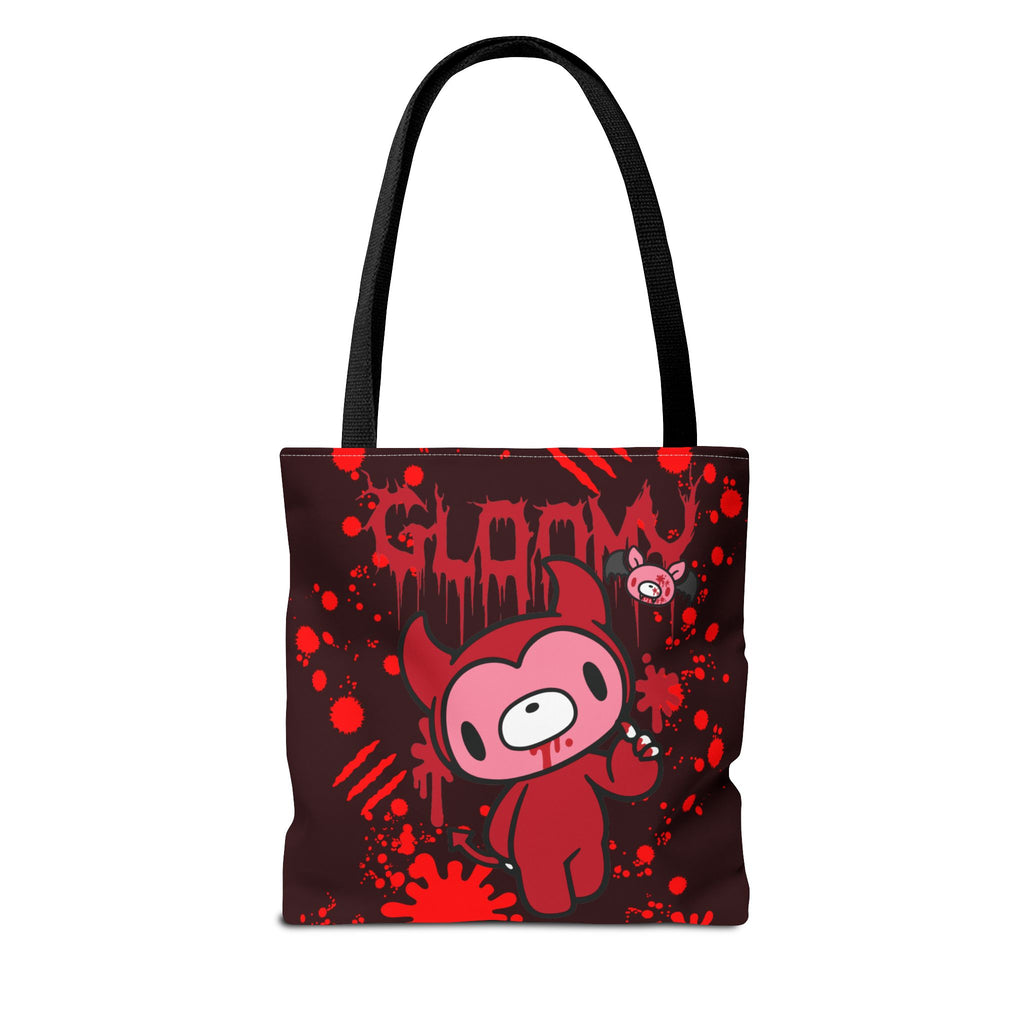 Gloomy Bear Halloween Devil Tote Bag - 2024