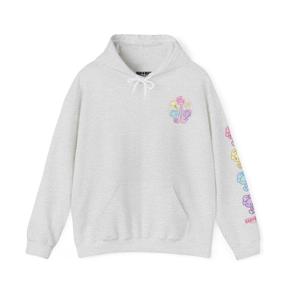 Pastel Pals All Purpose Bunny Unisex Hooded Sweatshirt