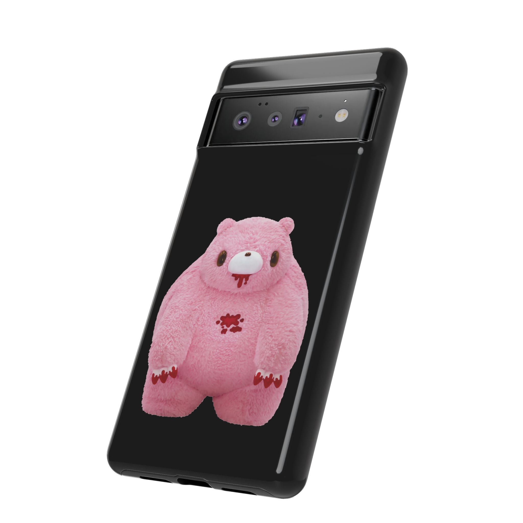 Chubby Gloomy Plush Tough Phone Case