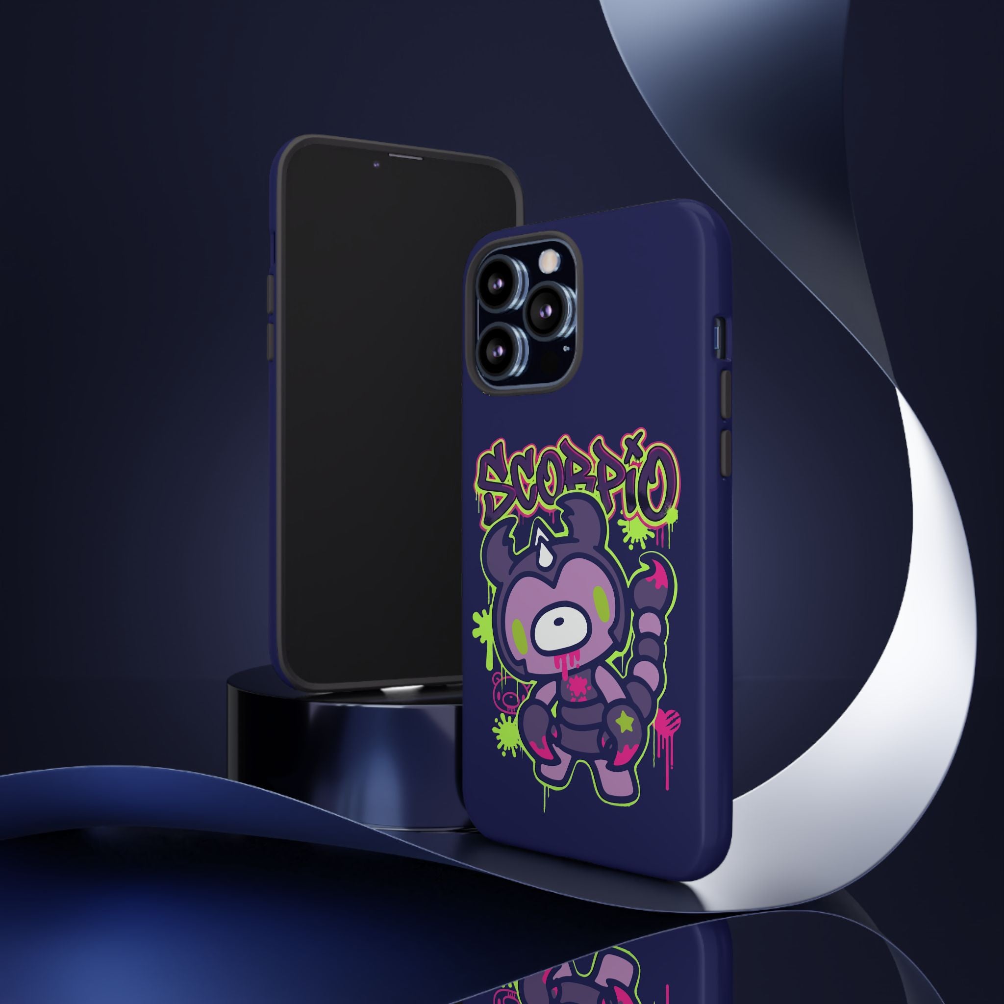 Zodiac Scorpio Gloomy Bear Phone Case