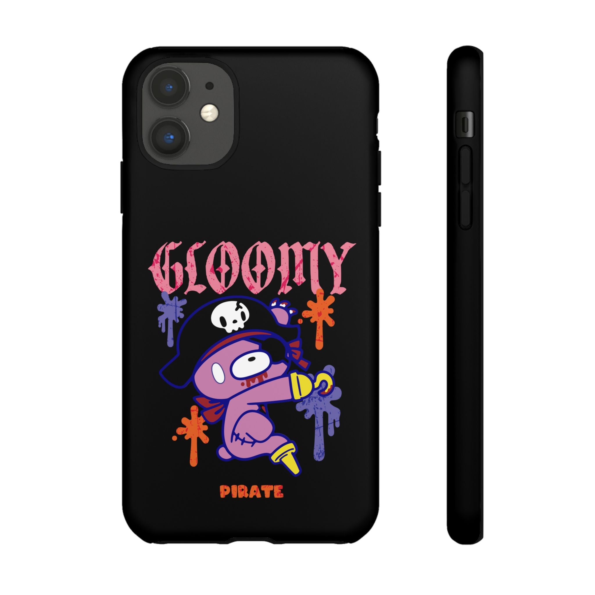 gloomy bear Halloween pirate Phone Case