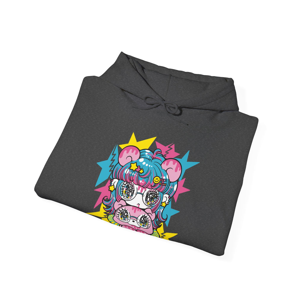 YURIE SEKIYA X GLOOMY BEAR🌟STARRY GAL 2024 Unisex Hooded Sweatshirt