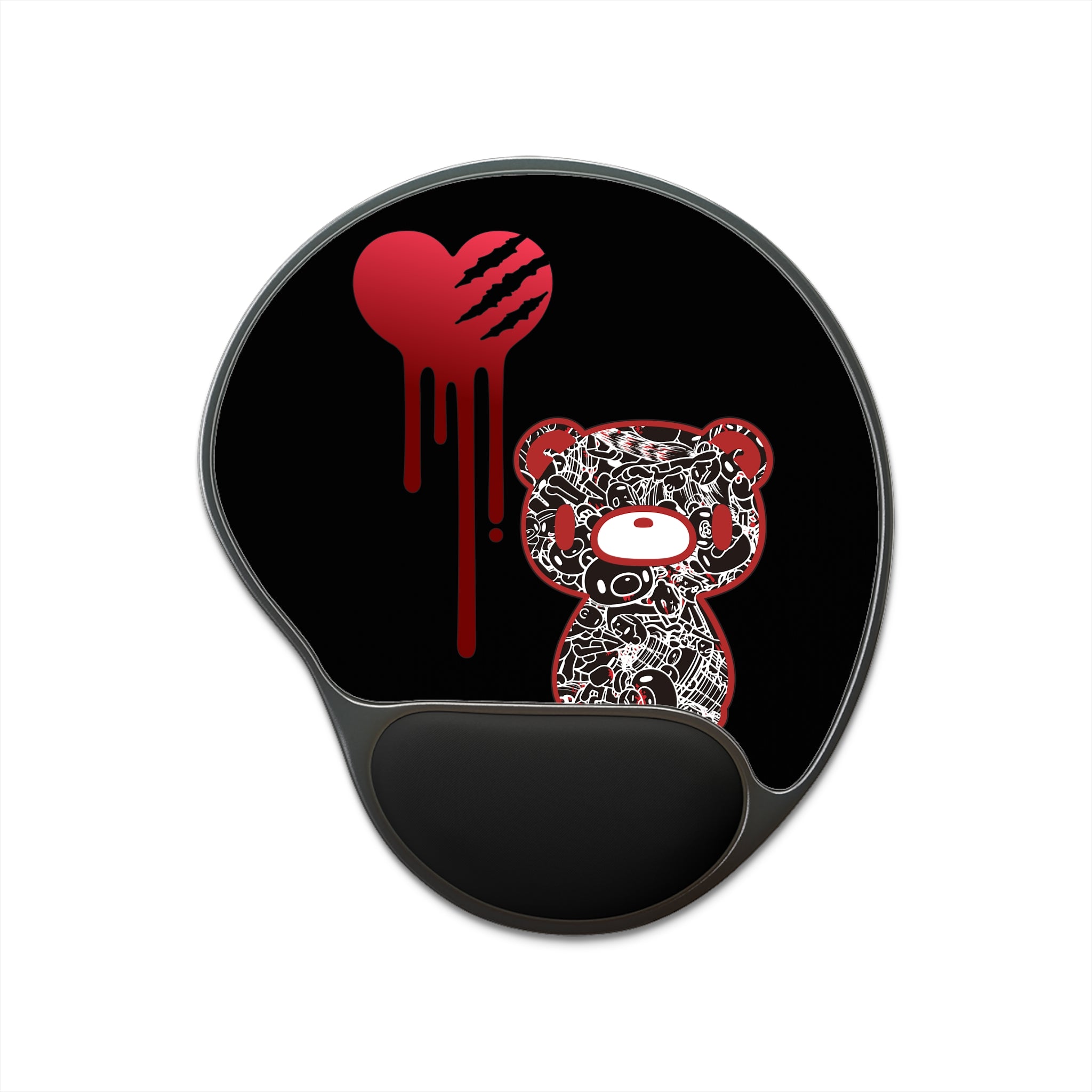 Gloomy Hearth Mouse Pad With Wrist Rest