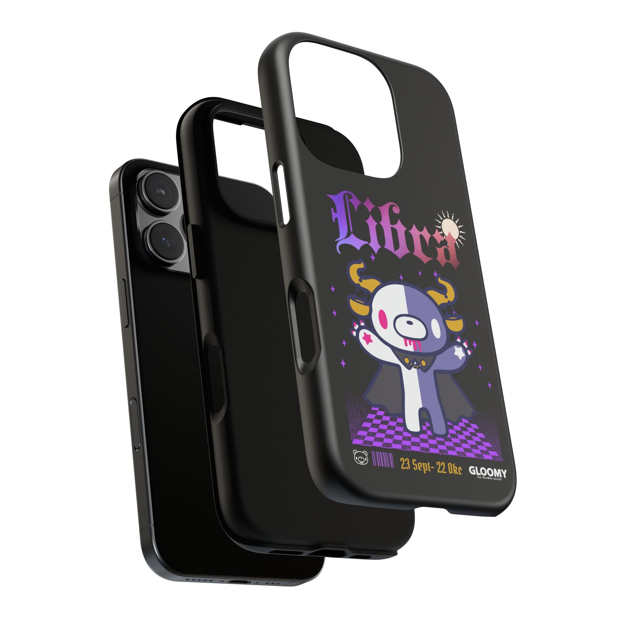 gloomy bear libra zodiac Phone Case