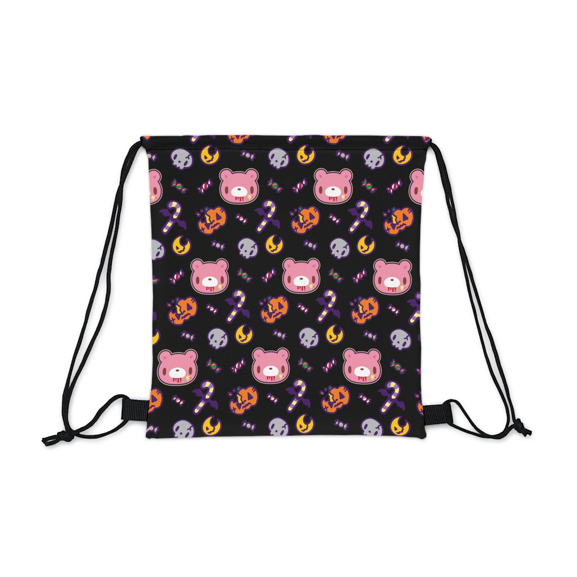 Halloween Candy Gloomy Bear - Outdoor Drawstring Bag