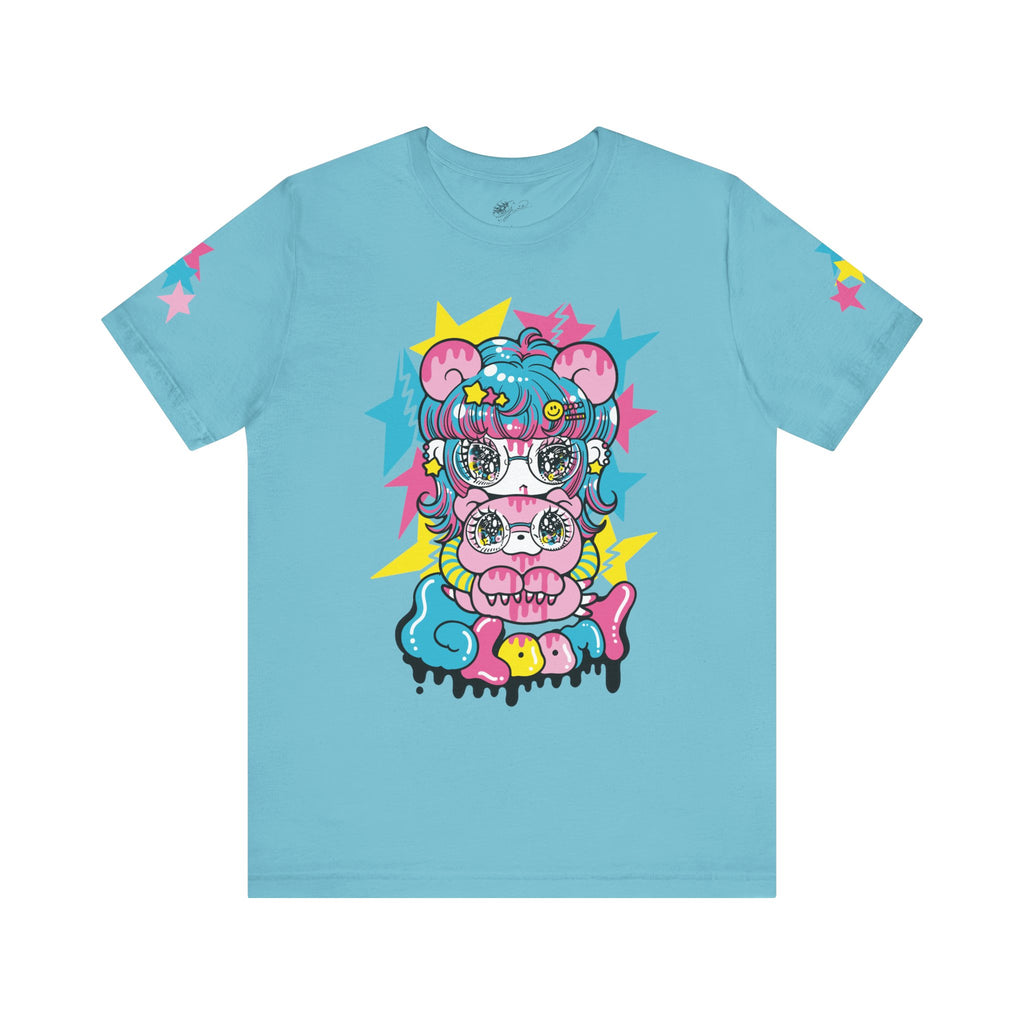 YURIE SEKIYA X GLOOMY BEAR🌟 STARRY GAL 2024 Unisex Short Sleeve Tee