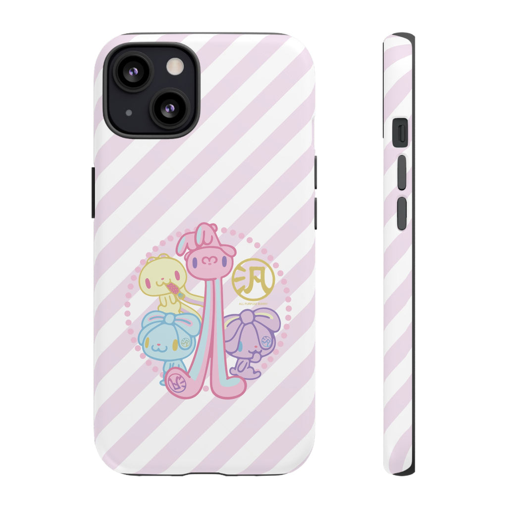 Group Pastel All Purpose Bunny - Phone Case