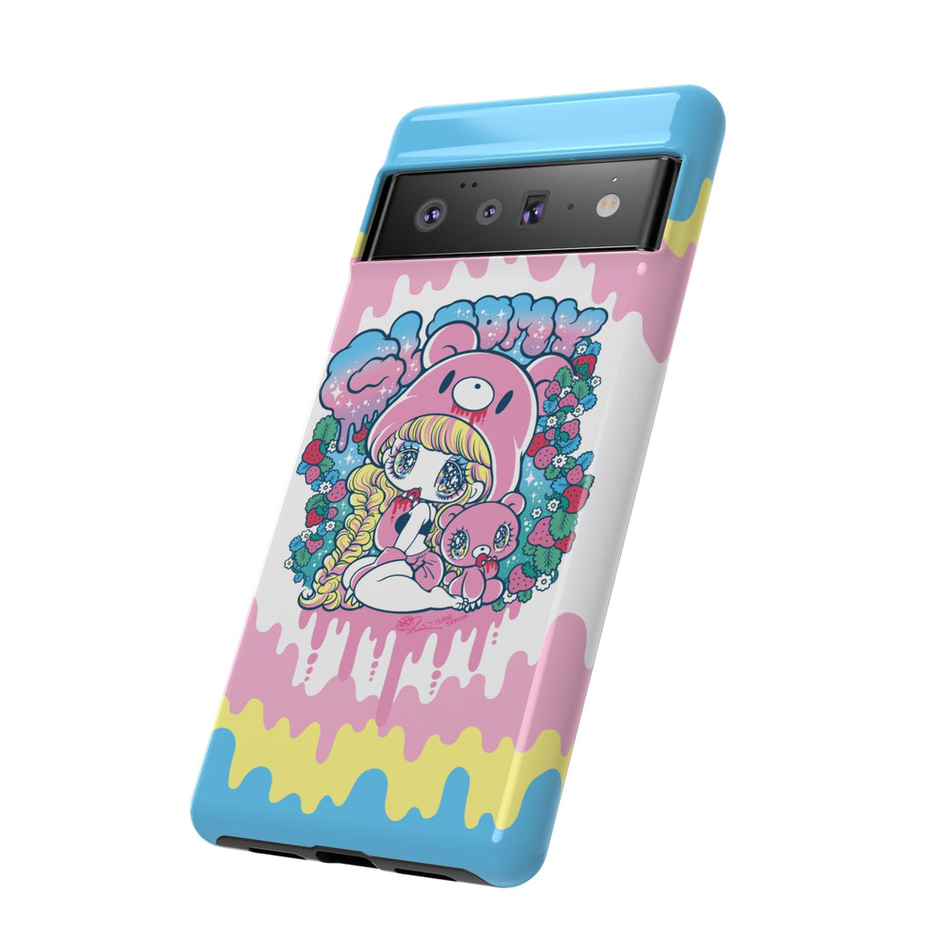 YURIE SEKIYA x GLOOMY BEAR ⭐️ GLOOMY-GIRL STRAWBERRY PHONE CASE