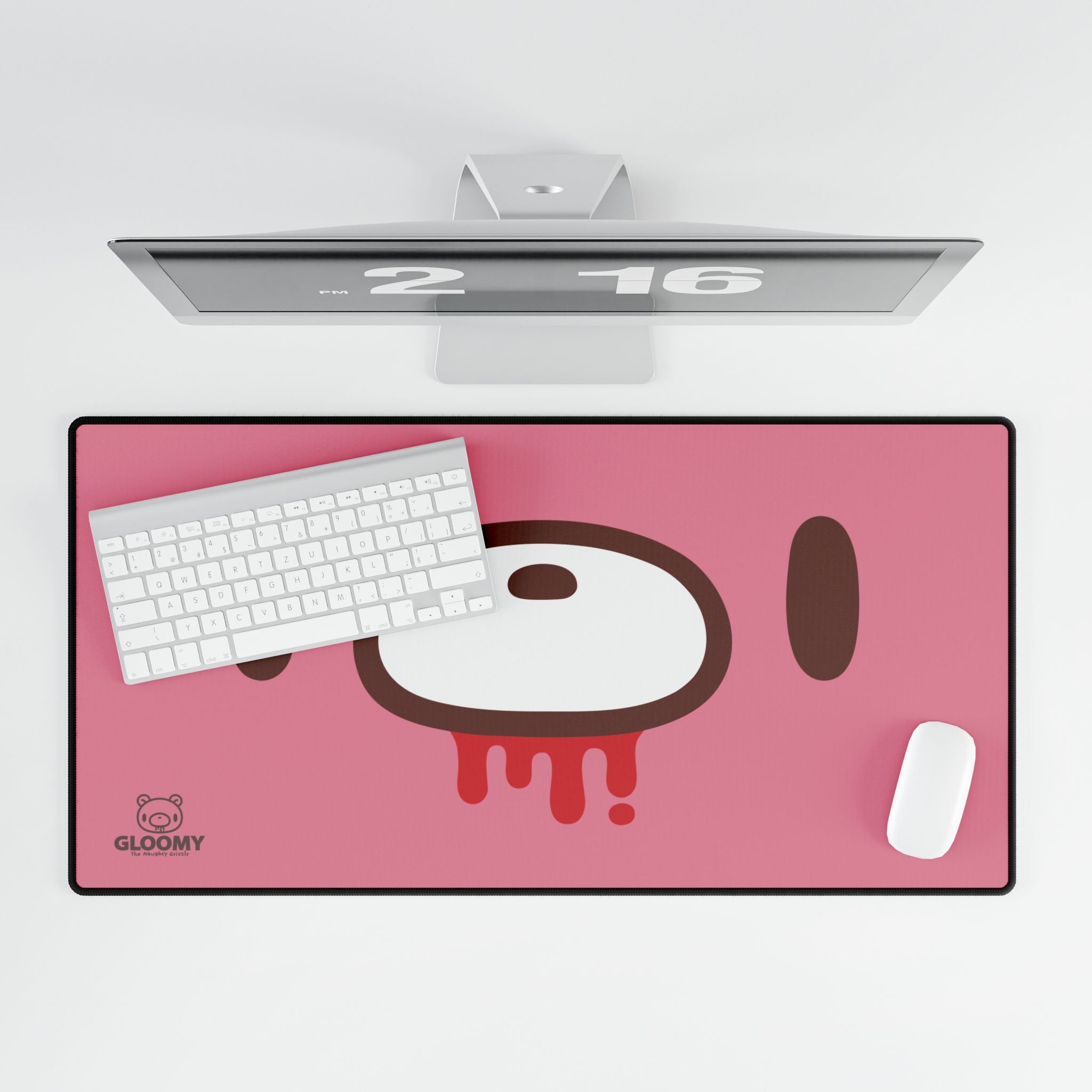 Gloomy face Desk Mats