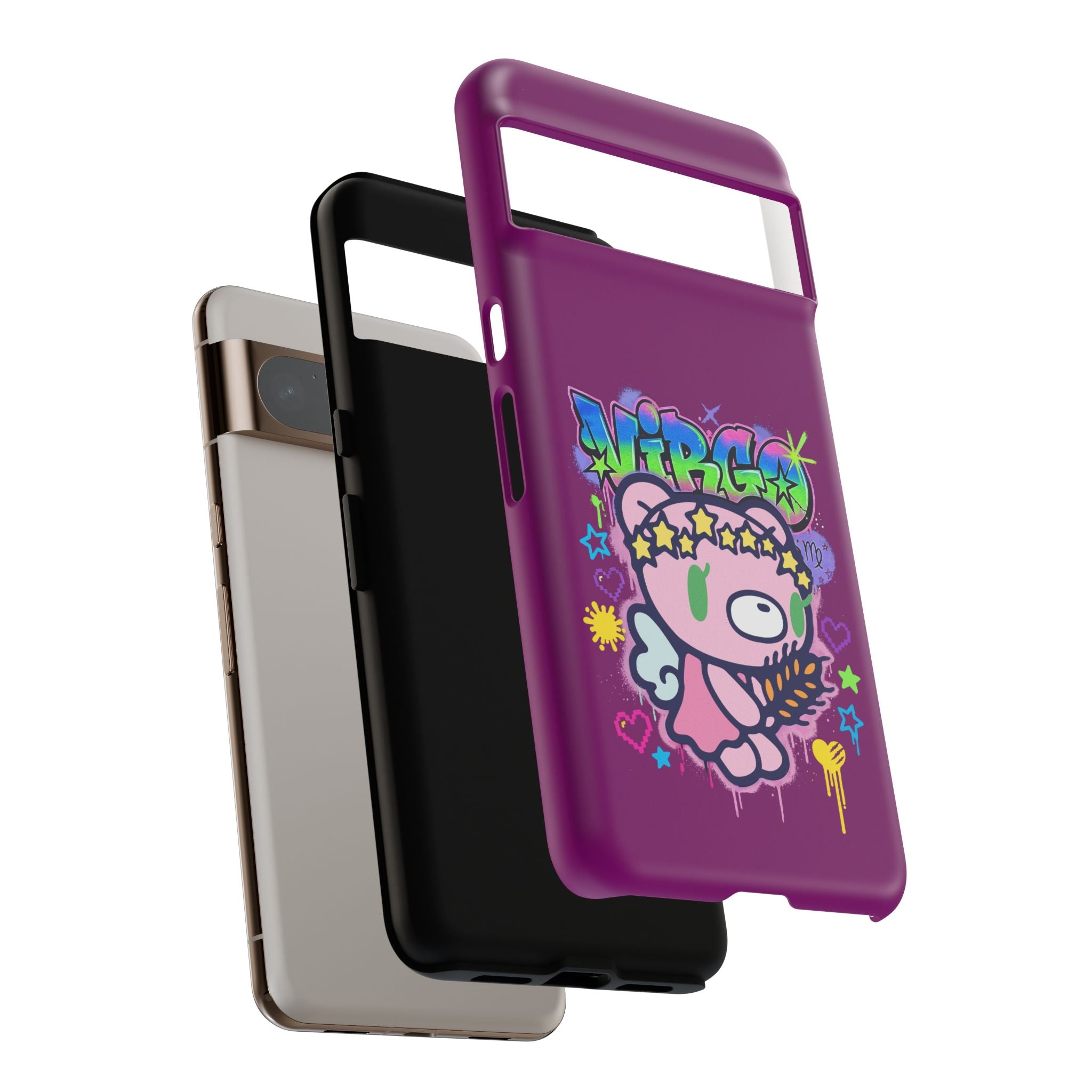 Zodiac Virgo  Gloomy Bear  Phone Case