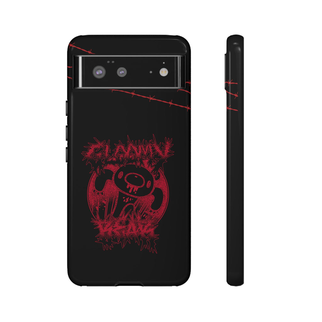 Gloomy Bear Metal Show Red Phone Case