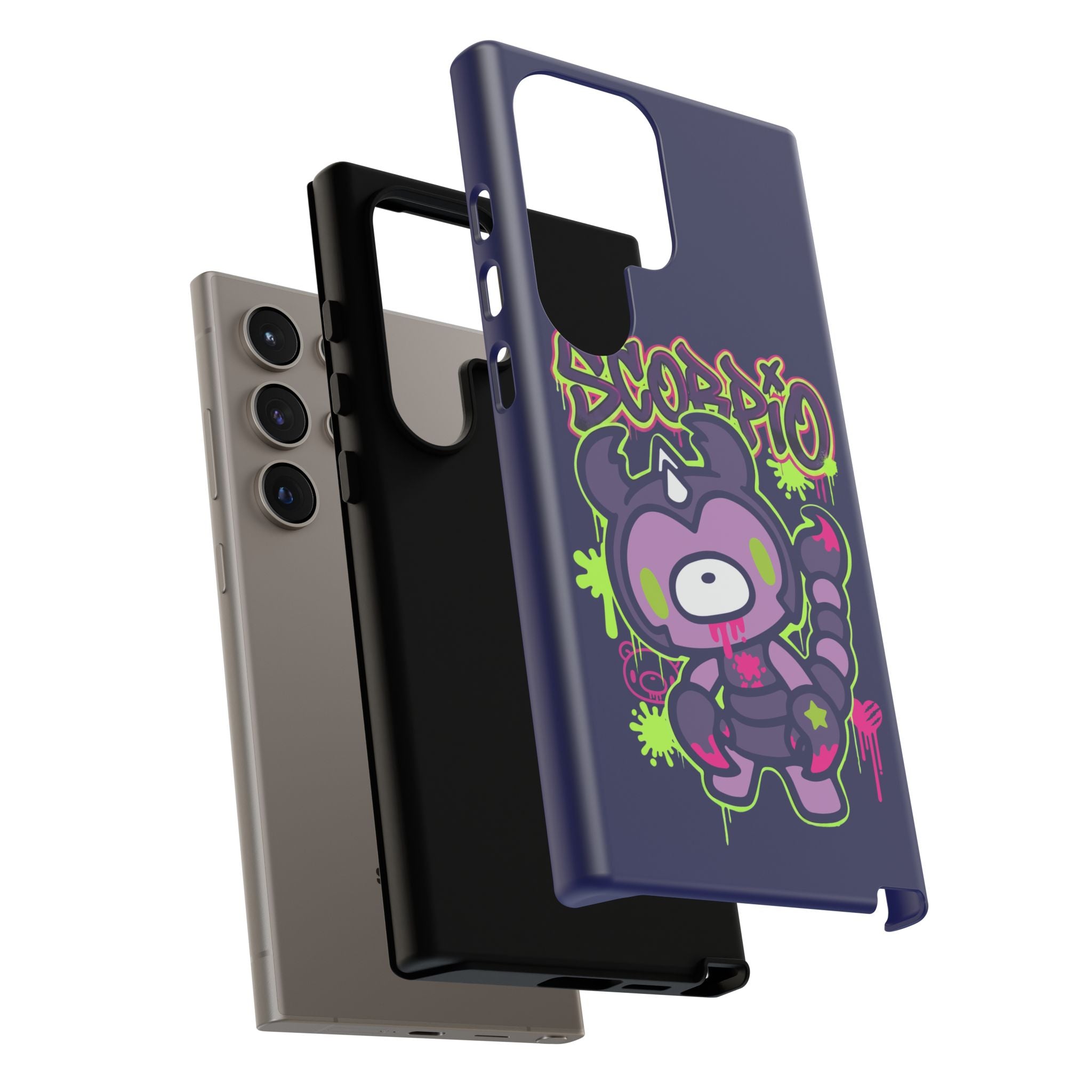 Zodiac Scorpio Gloomy Bear Phone Case