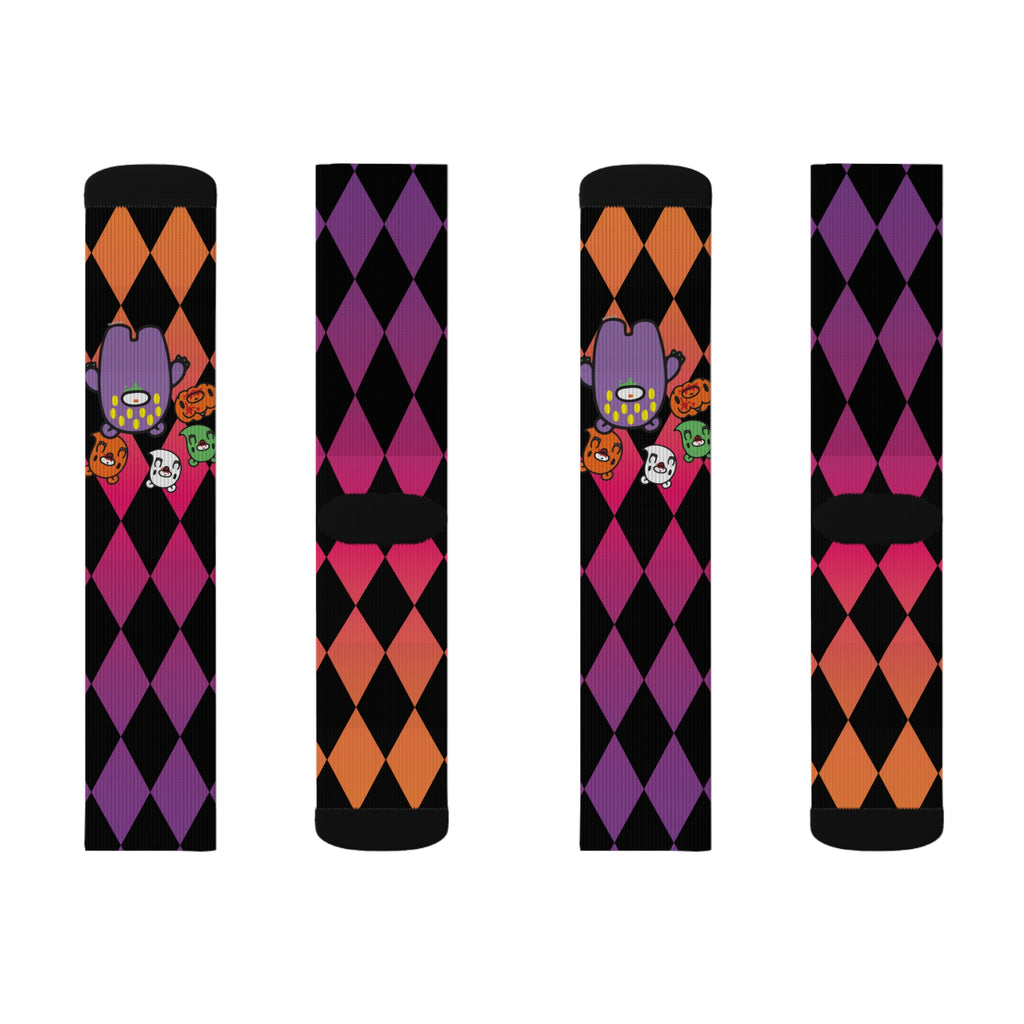 Monster Gloomy Halloween Edition - Sublimation Socks